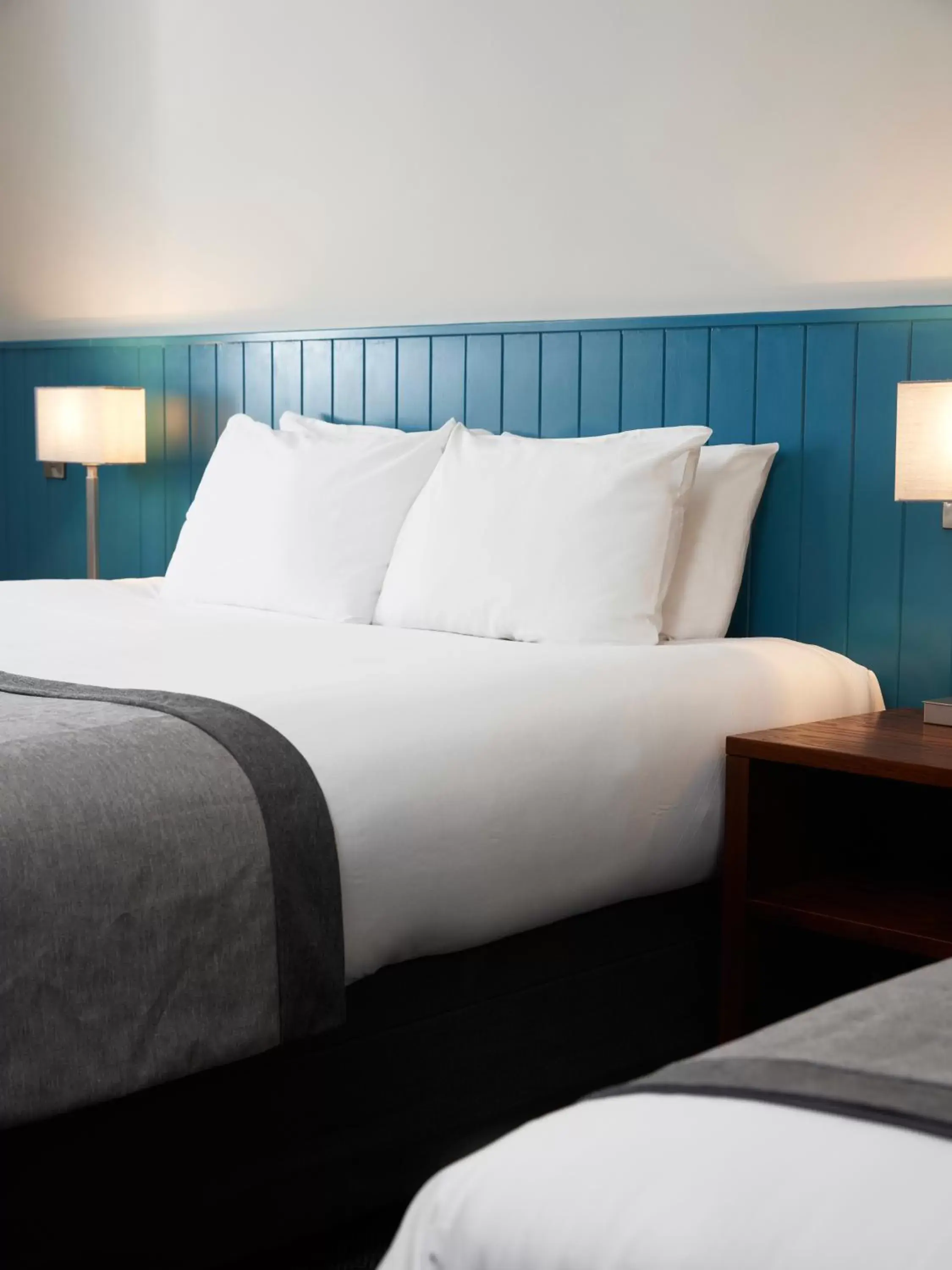 Bed in Highwayman Hotel
