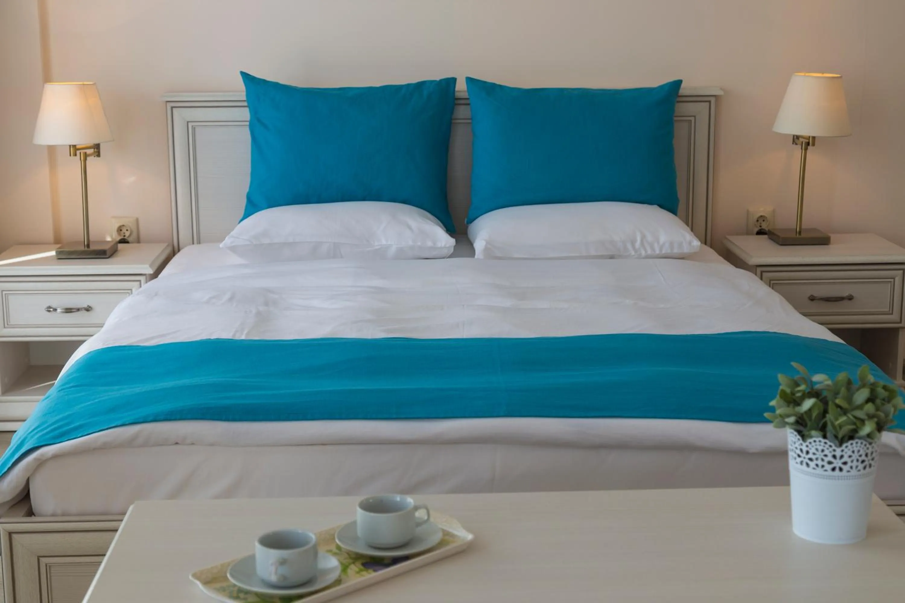 Bedroom in White Rock Castle Suite Hotel & SPA