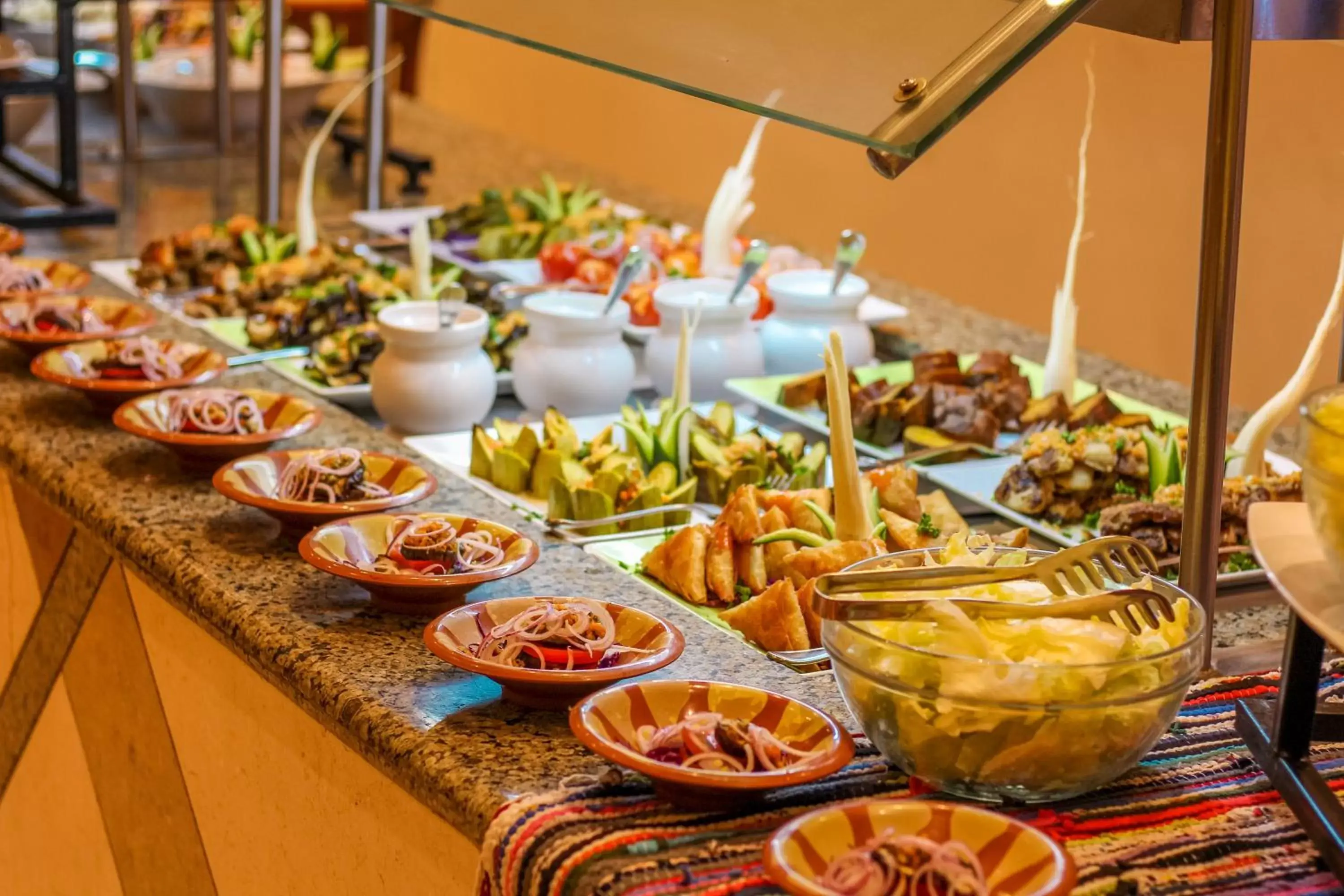 Buffet breakfast, Food in IL Mercato Hotel & Spa