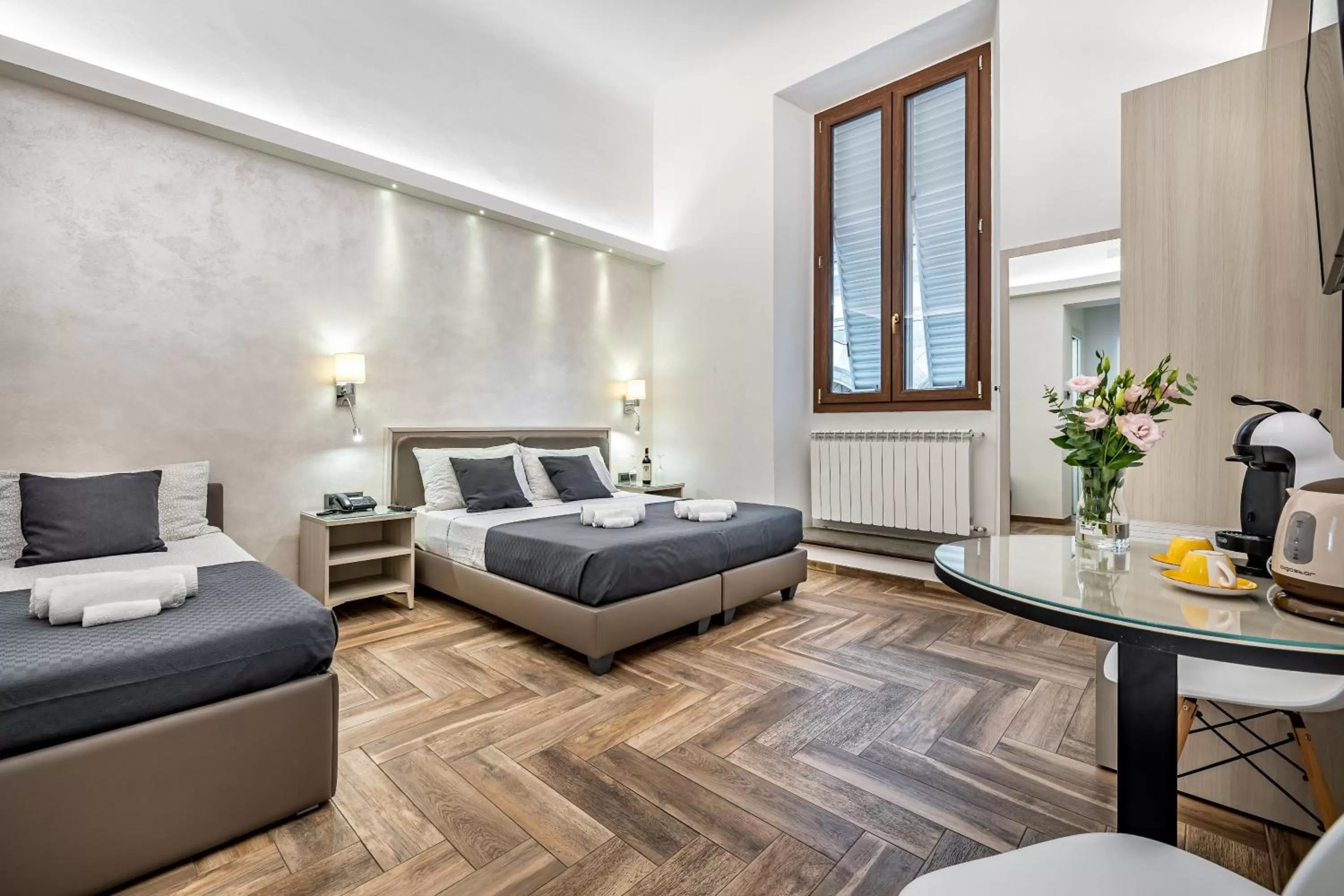 Bed in B&B Lorenzo de' Medici