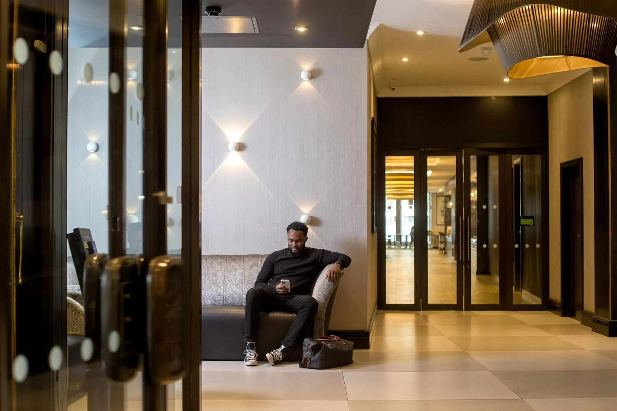 Lobby or reception in President Hotel