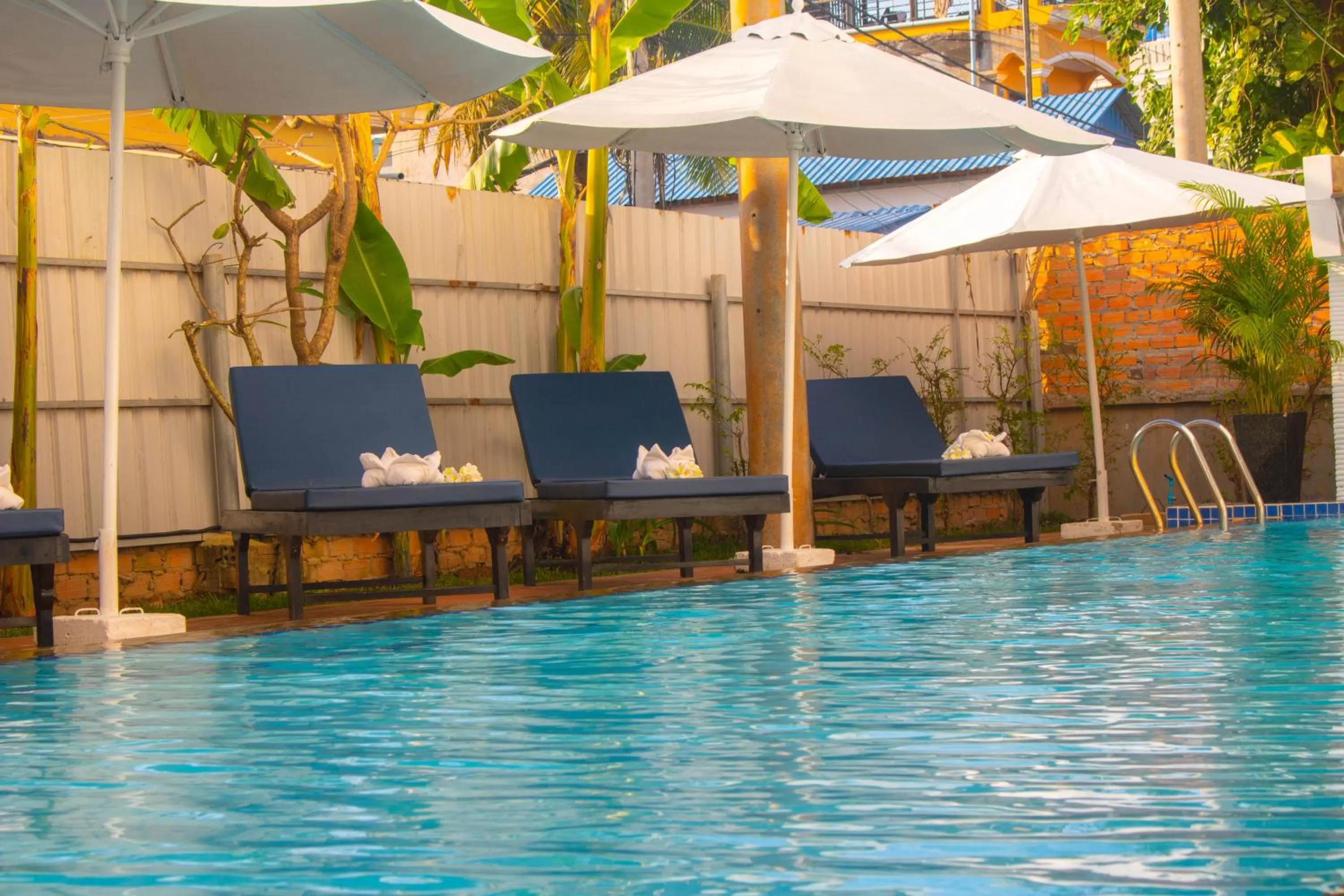 Swimming pool in The Blanc Residence