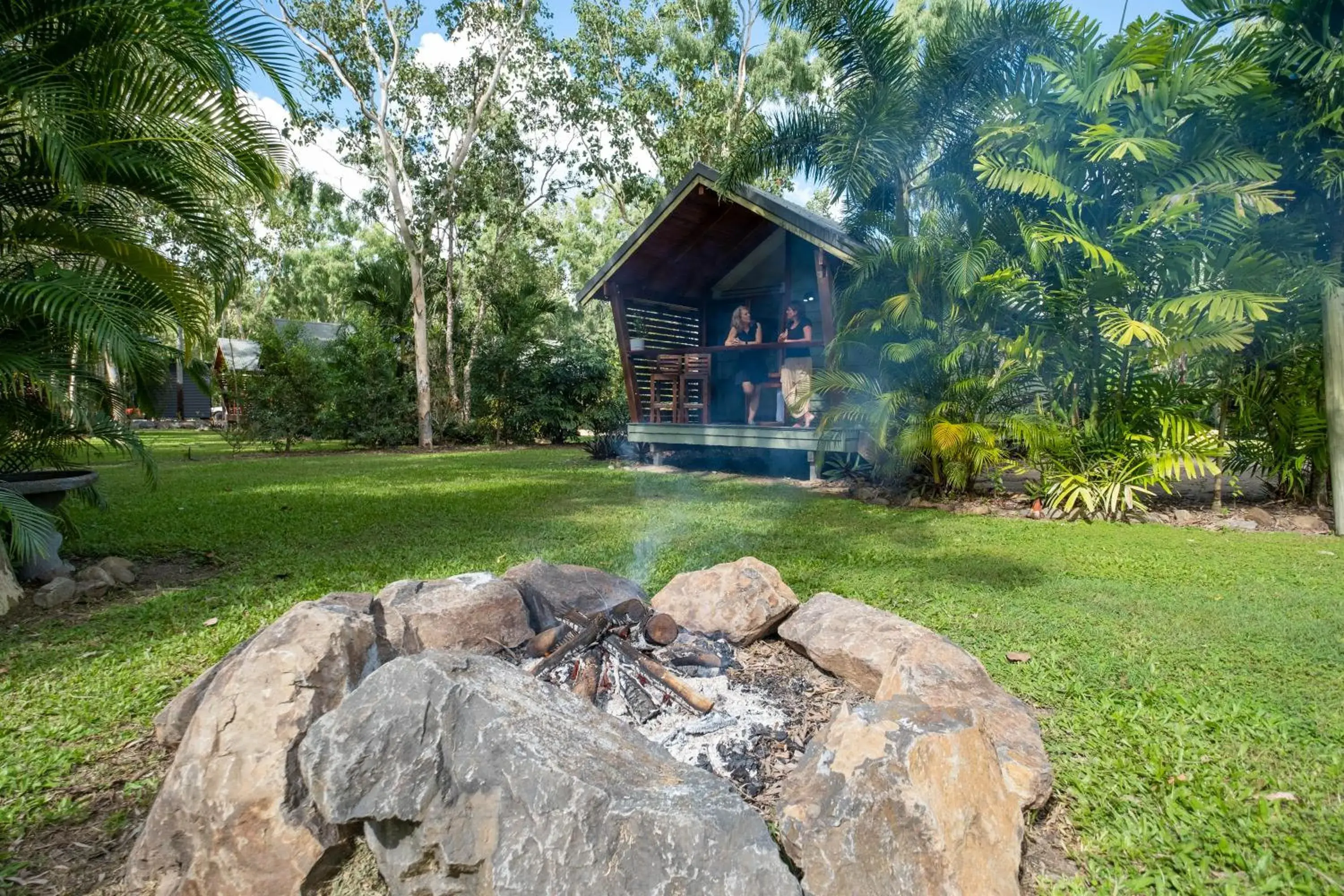 Garden, Property Building in Airlie Beach Eco Cabins - Adults Only