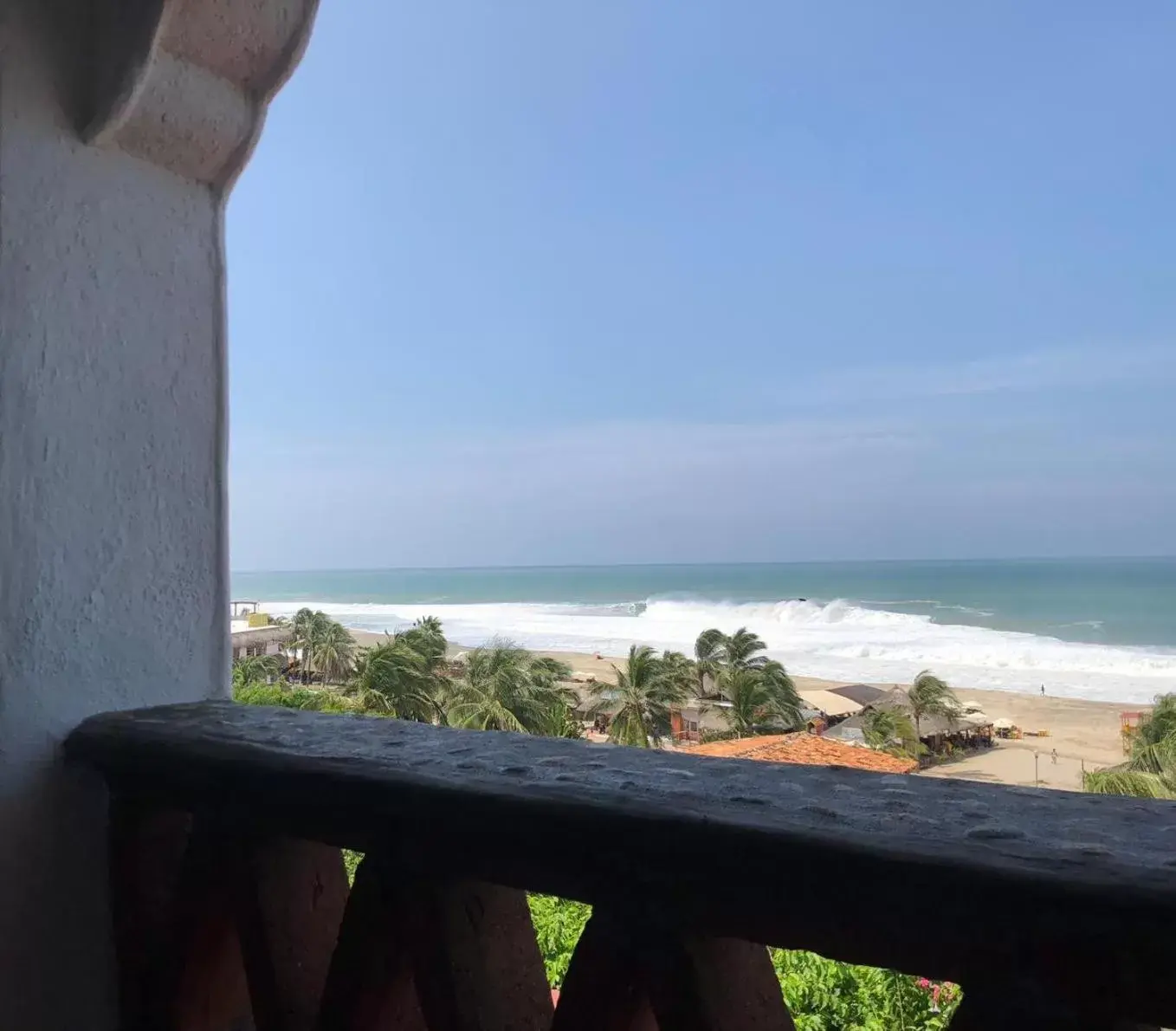 Balcony/Terrace, Sea View in Hotel Arcoiris