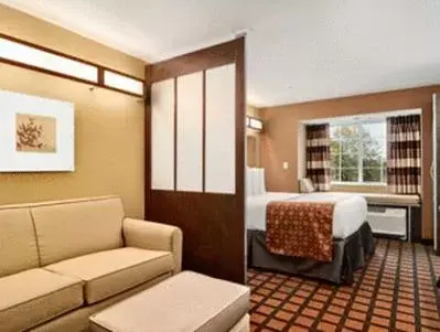 Photo of the whole room, Seating Area in Microtel Inn & Suites by Wyndham Ozark