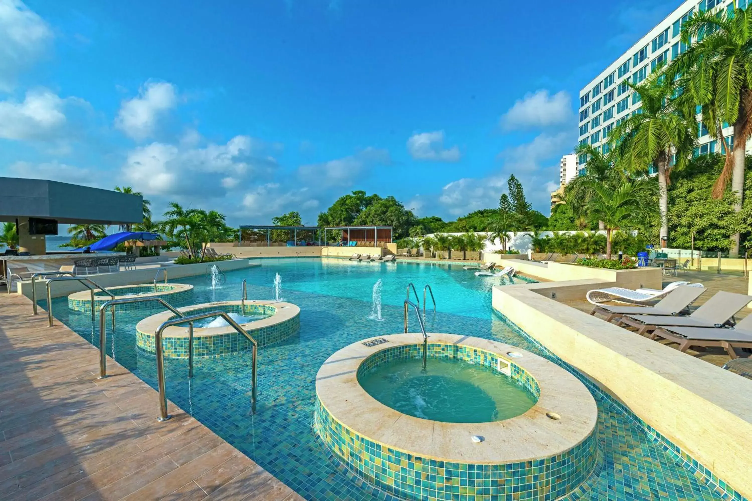 Pool view, Swimming Pool in Hilton Cartagena