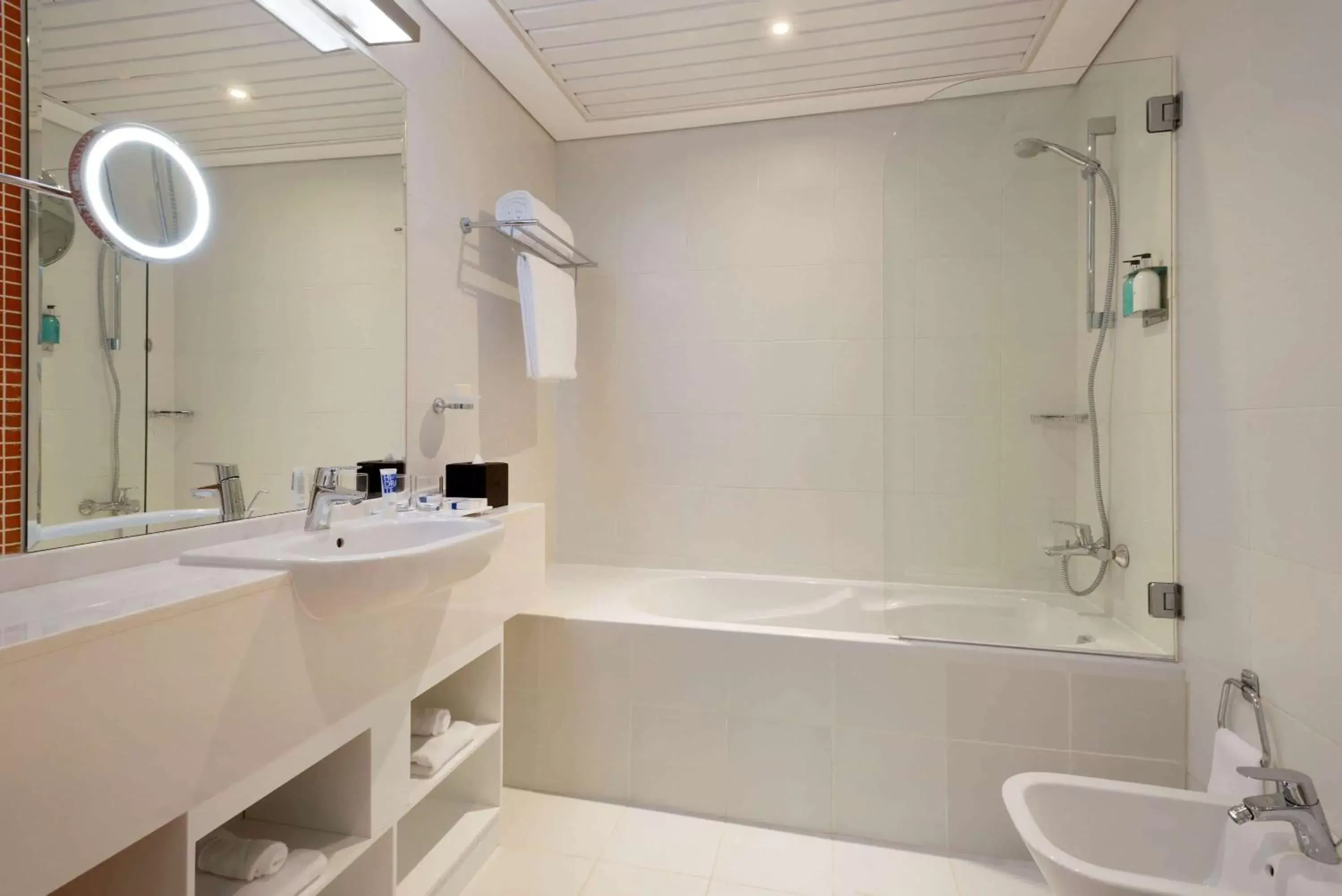 Bathroom in TRYP by Wyndham Abu Dhabi City Center