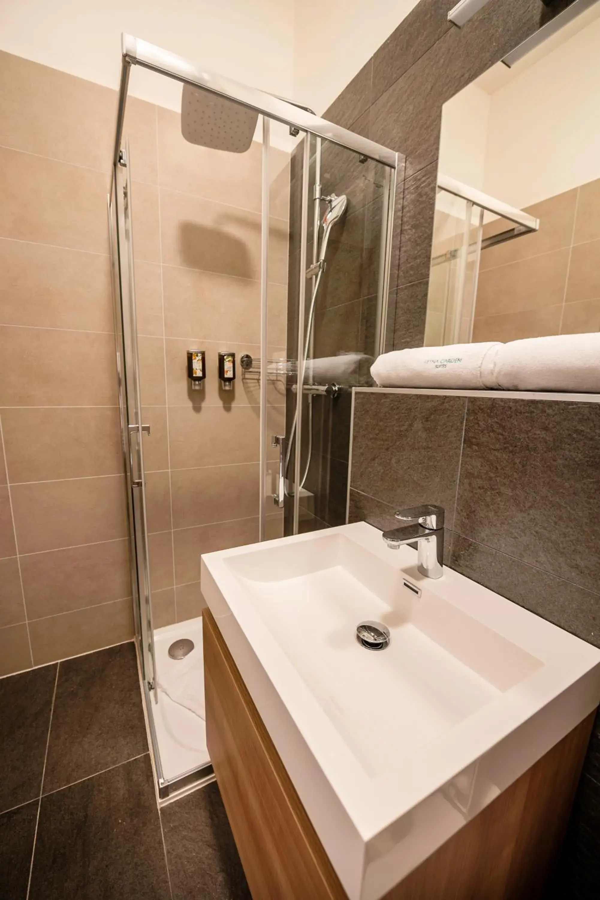 Bathroom in Letna Garden Suites