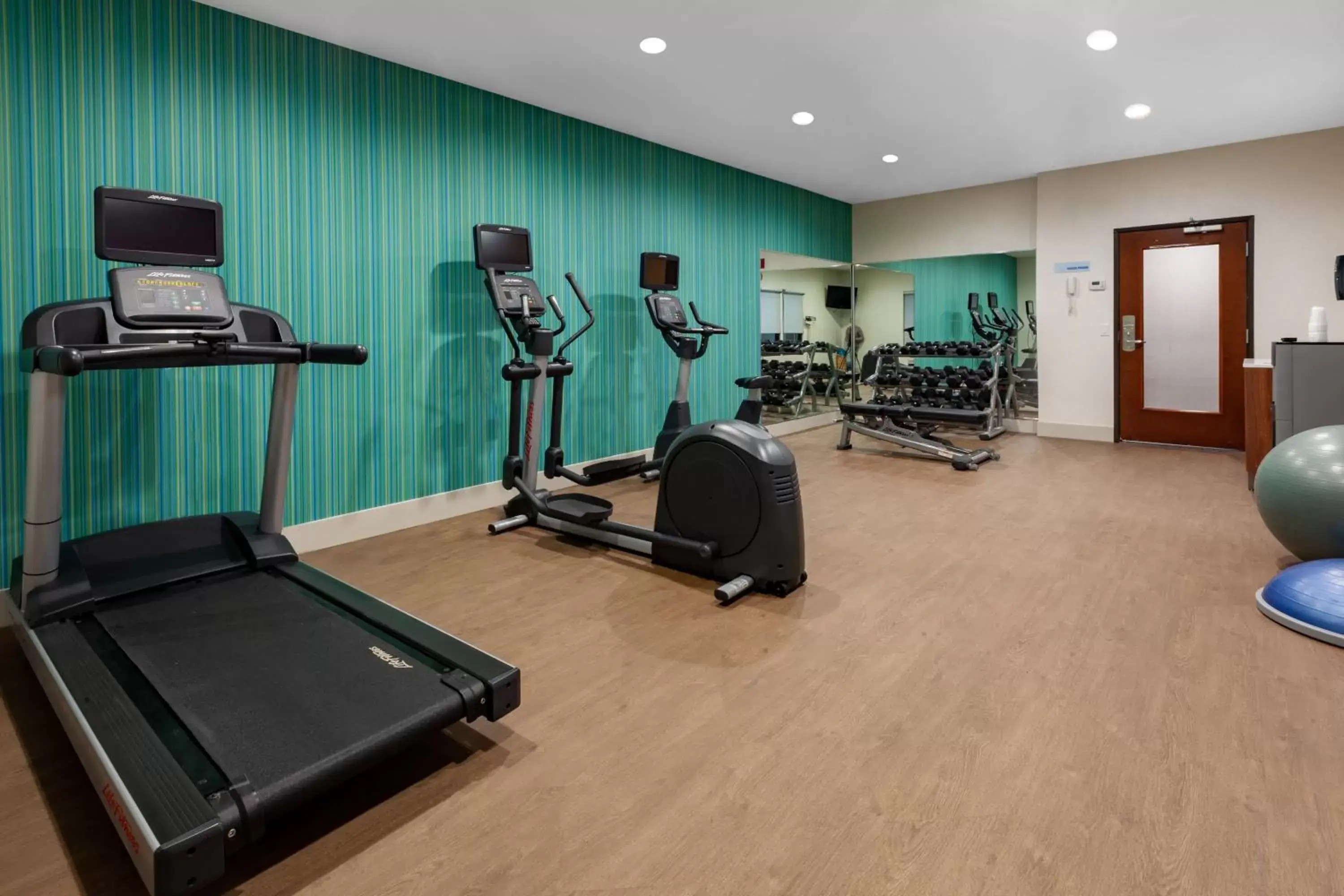Fitness centre/facilities, Fitness Center/Facilities in Holiday Inn Express Hotel & Suites Woodhaven, an IHG Hotel
