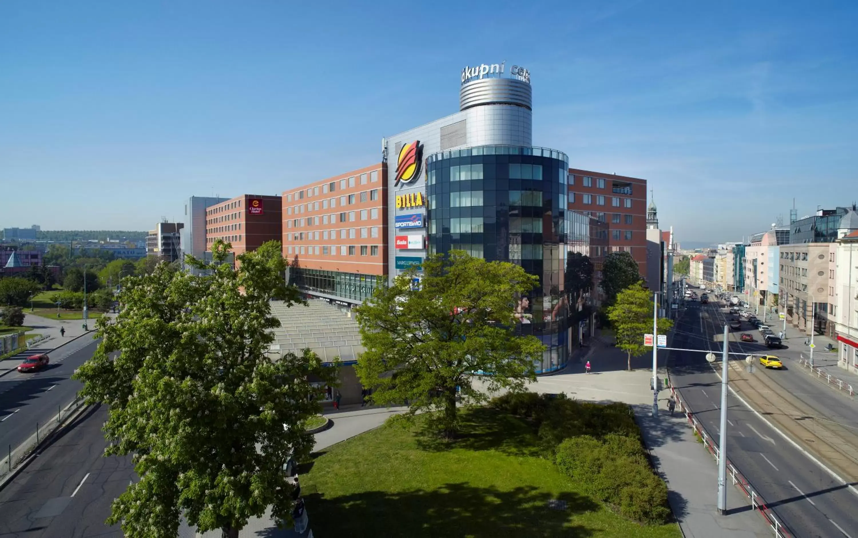 Facade/entrance in Clarion Congress Hotel Prague