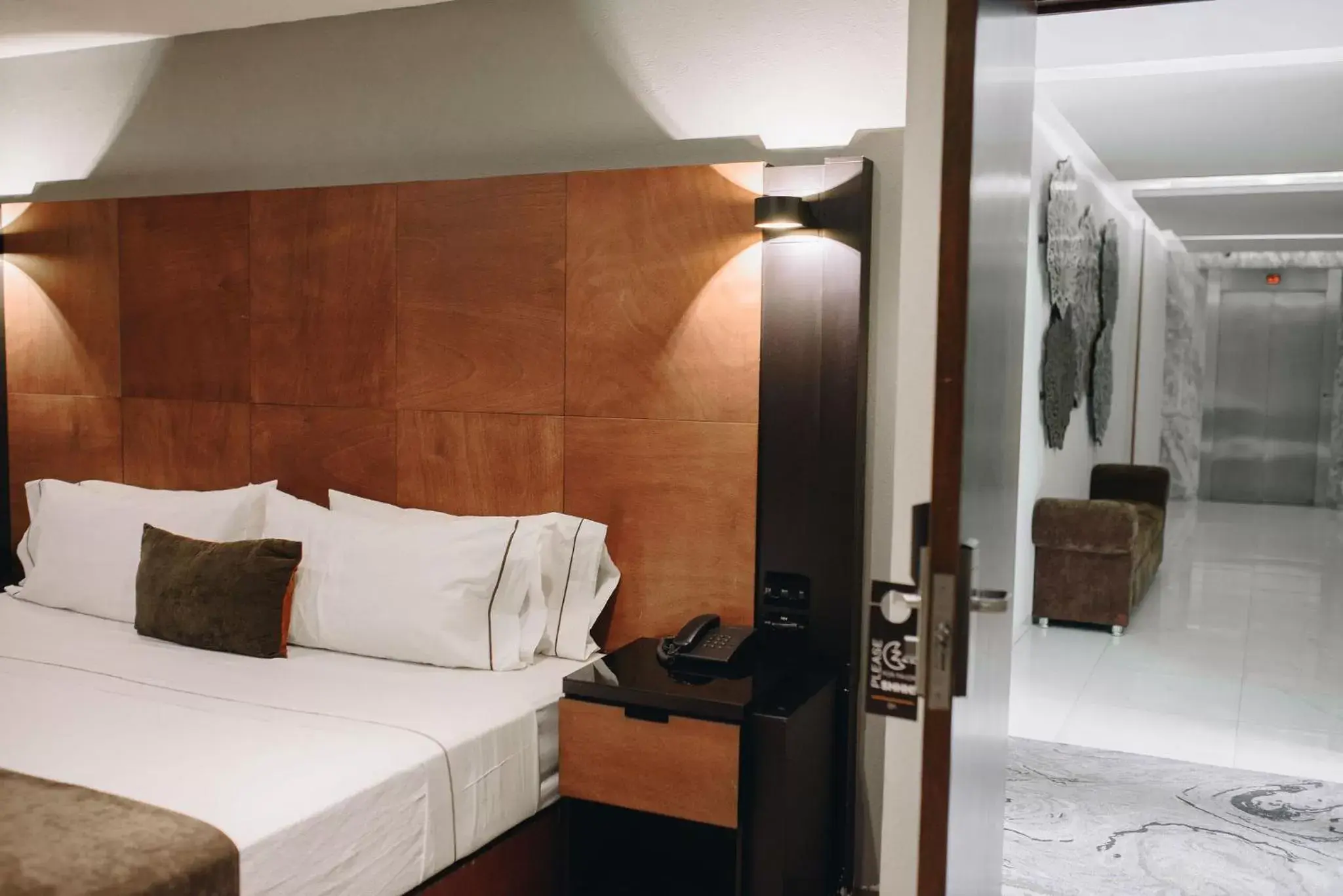 Bed in Hotel Dali Plaza Ejecutivo