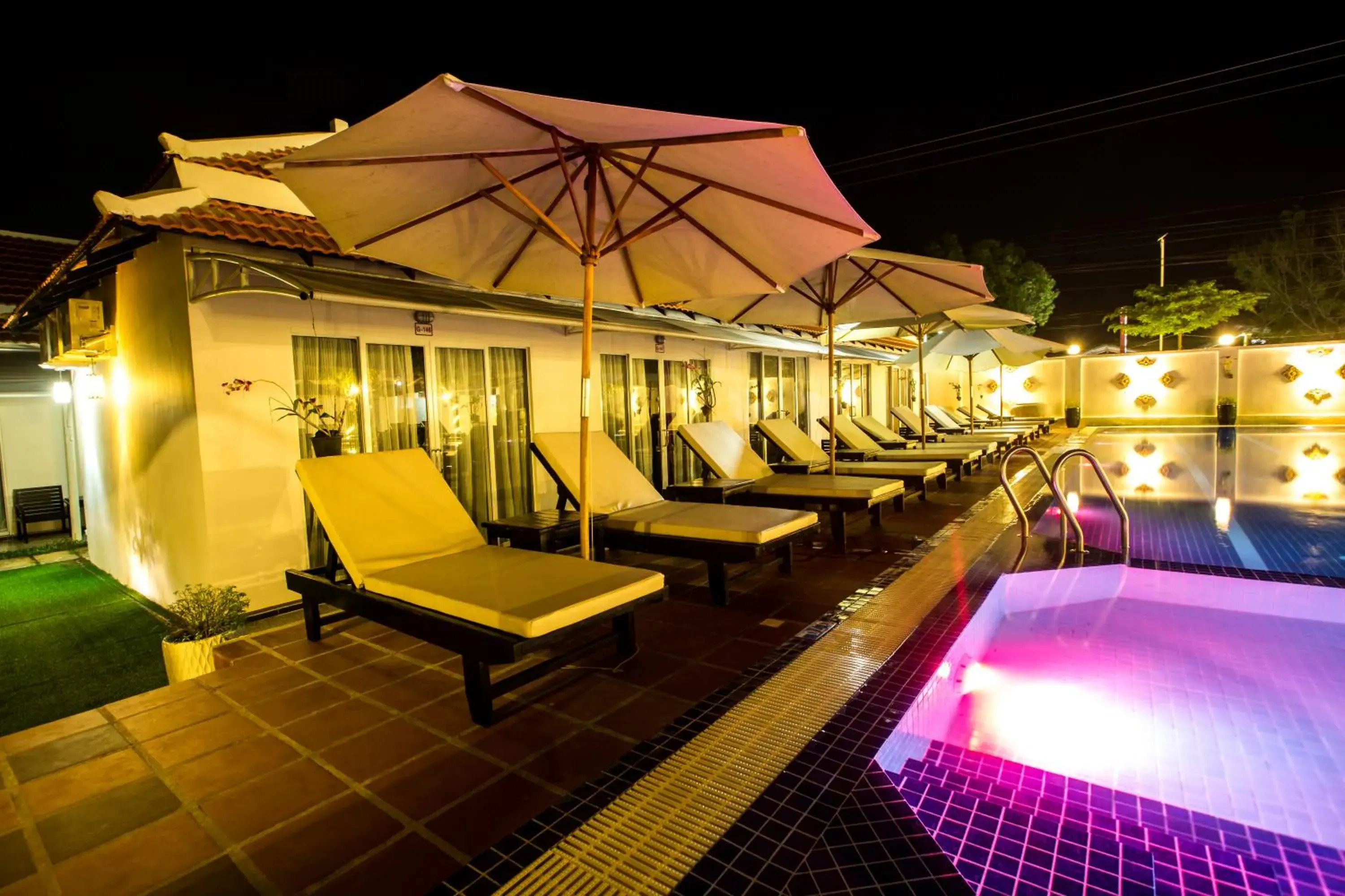 Pool view in Good Time Resort Pool view in Good Time Resort