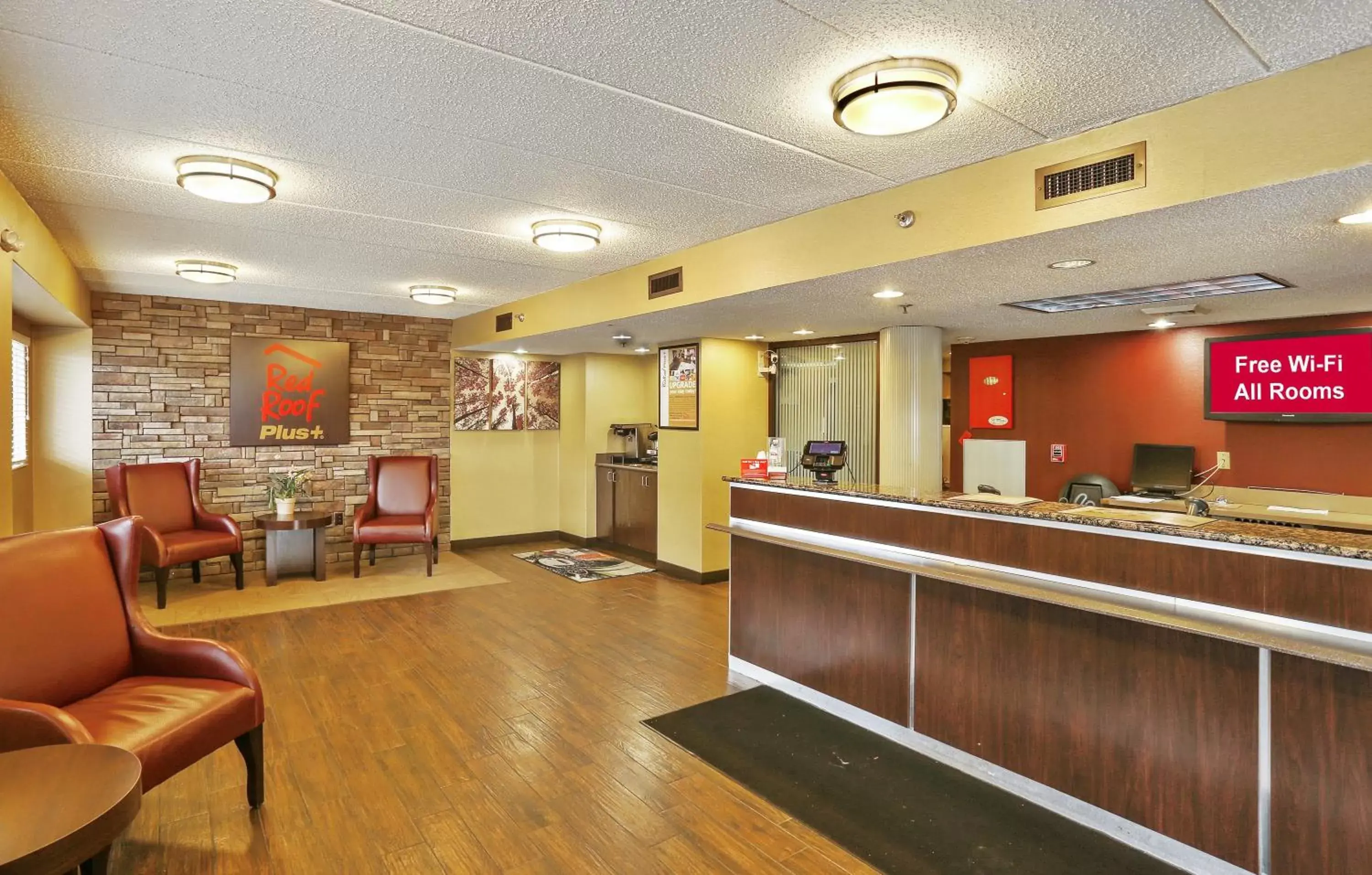 Lobby or reception in Red Roof Inn PLUS+ Baltimore North - Timonium Lobby or reception in Red Roof Inn PLUS+ Baltimore North - Timonium