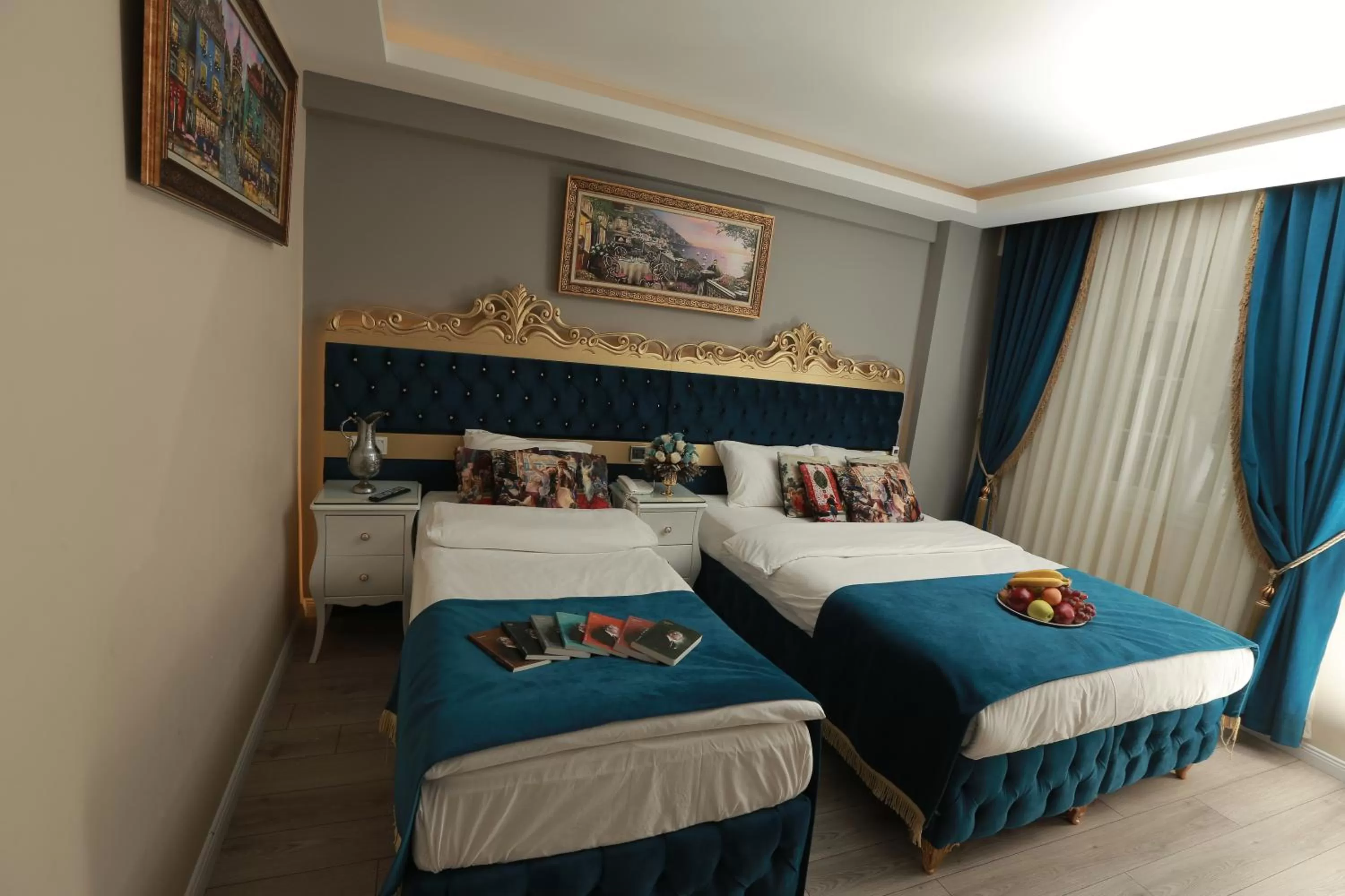Bed in Constantinopolis Hotel
