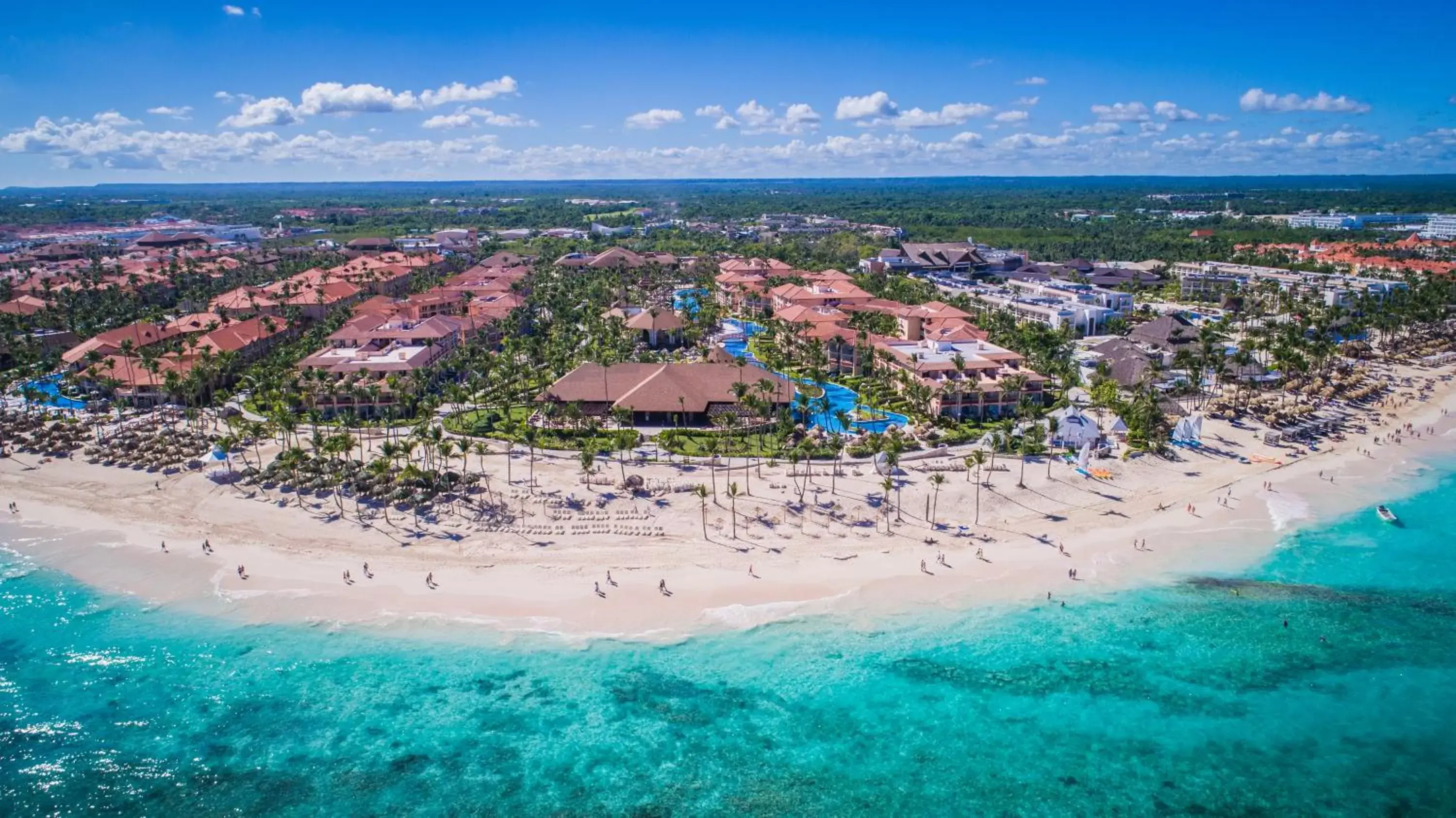 Beach, Bird's-eye View in Majestic Colonial Punta Cana - All Inclusive