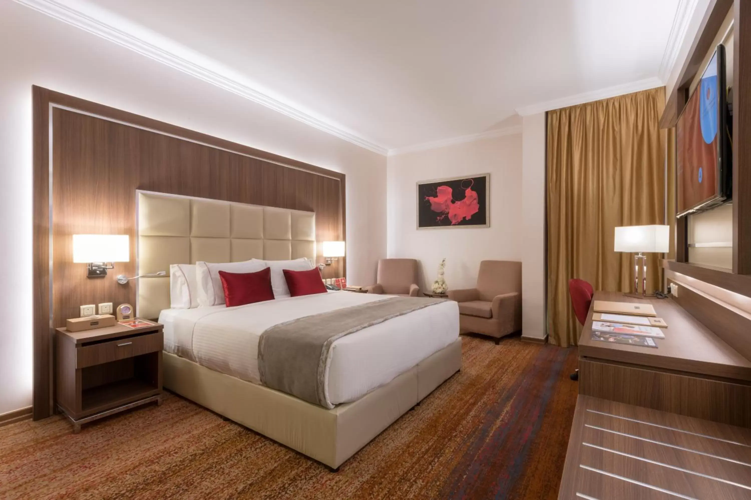 Bedroom, Bed in Ramada by Wyndham Continental Jeddah