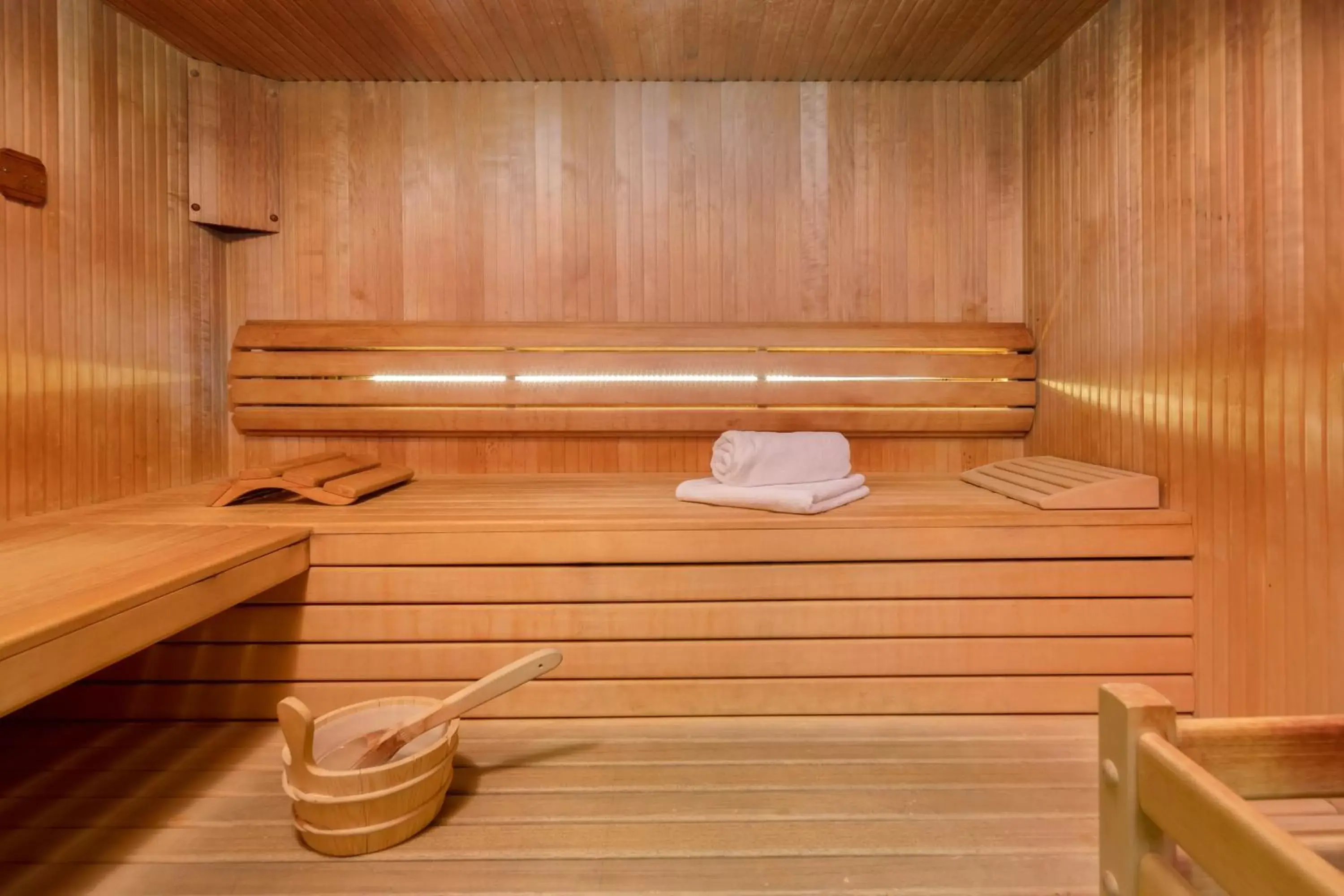 Sauna in Hotel Luxe