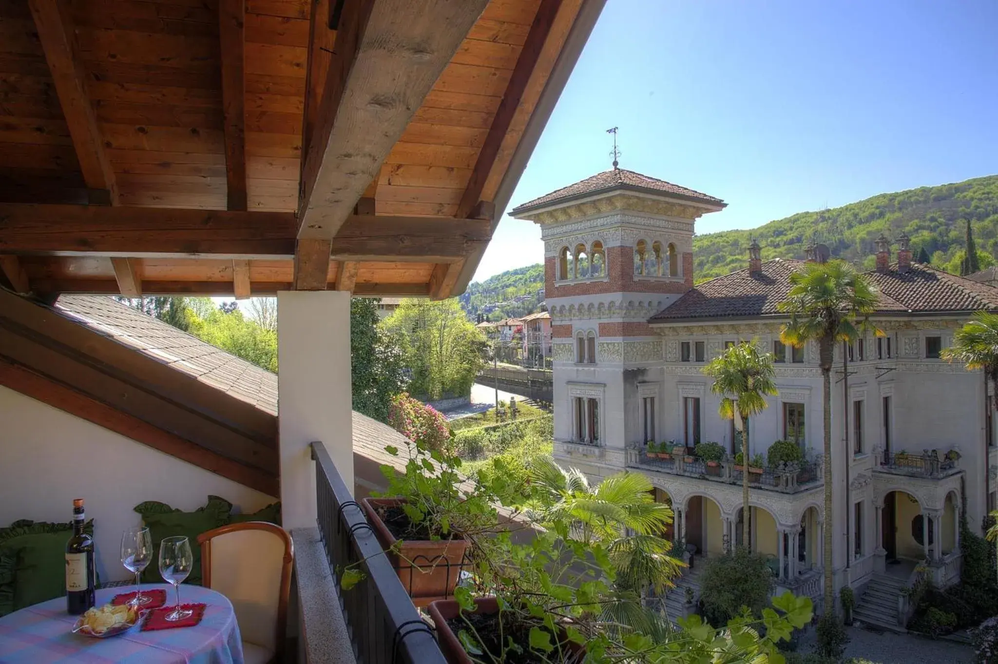 Mountain view in Hotel Della Torre