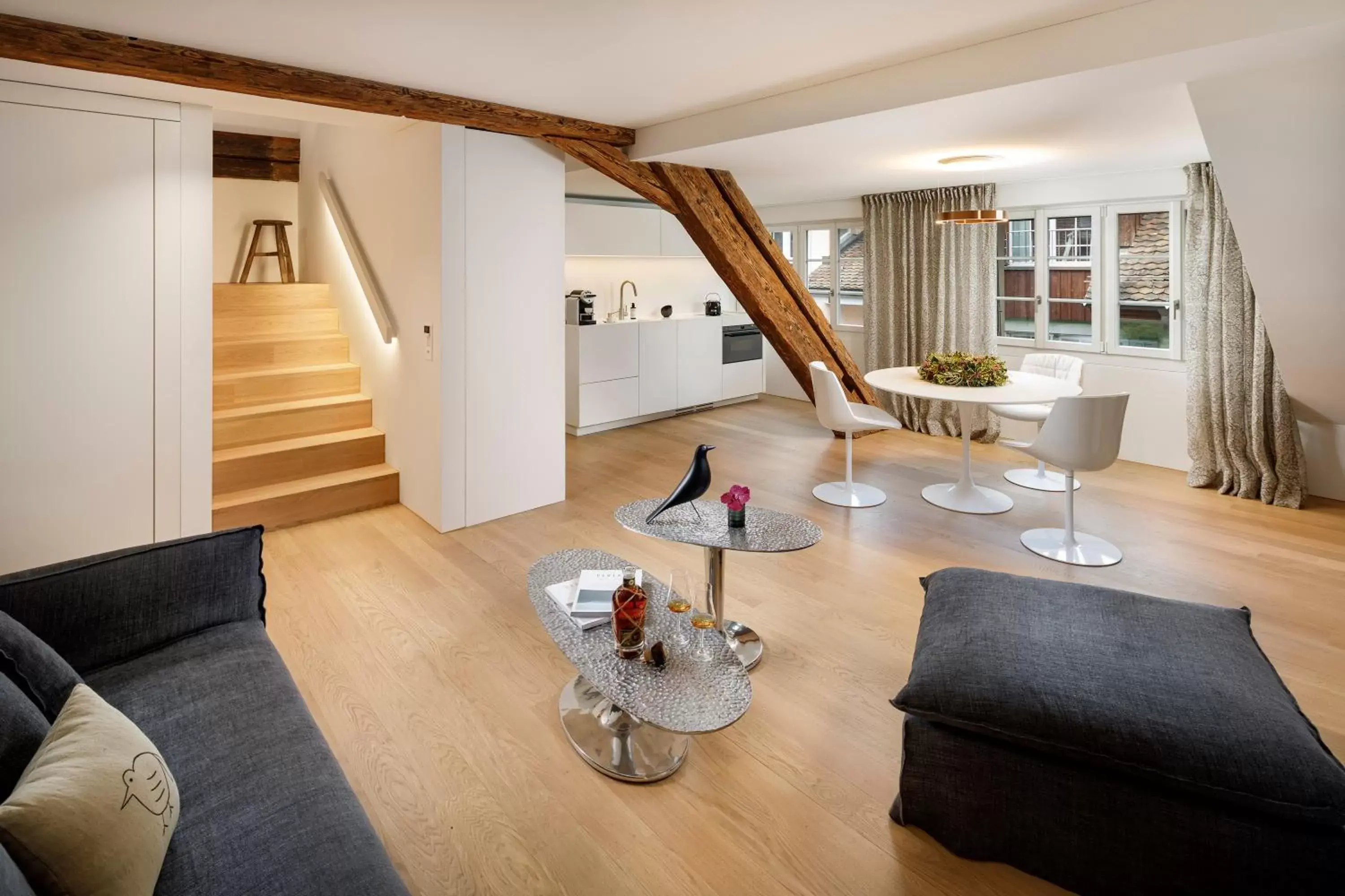 Living room, Seating Area in La Colombe Boutique Hotel