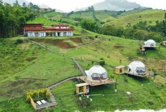 Bird's eye view, Bird's-eye View in Ecohotel Monte Tierra Habitaciones y Glamping