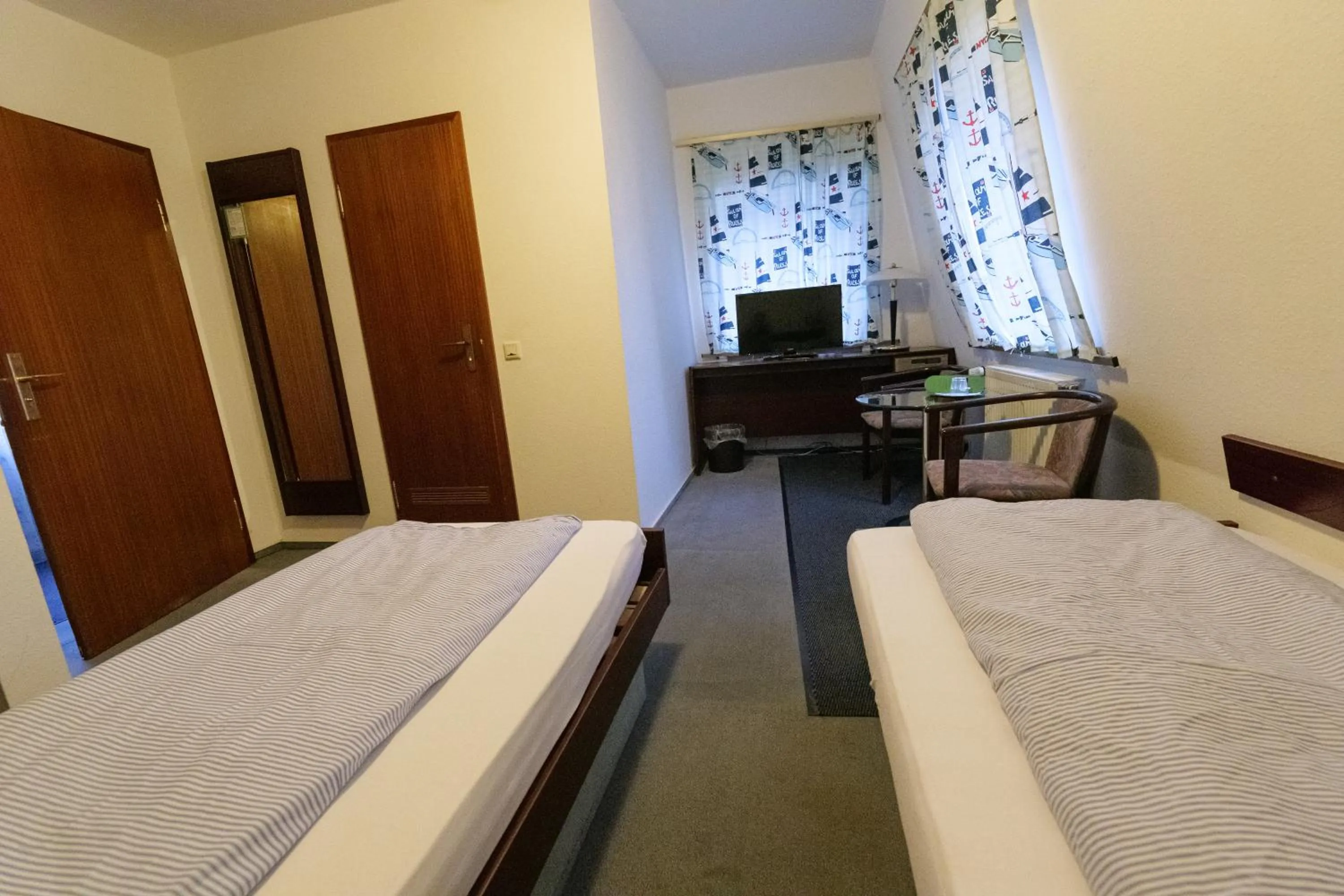 Bed in Hotel Zum Klüverbaum