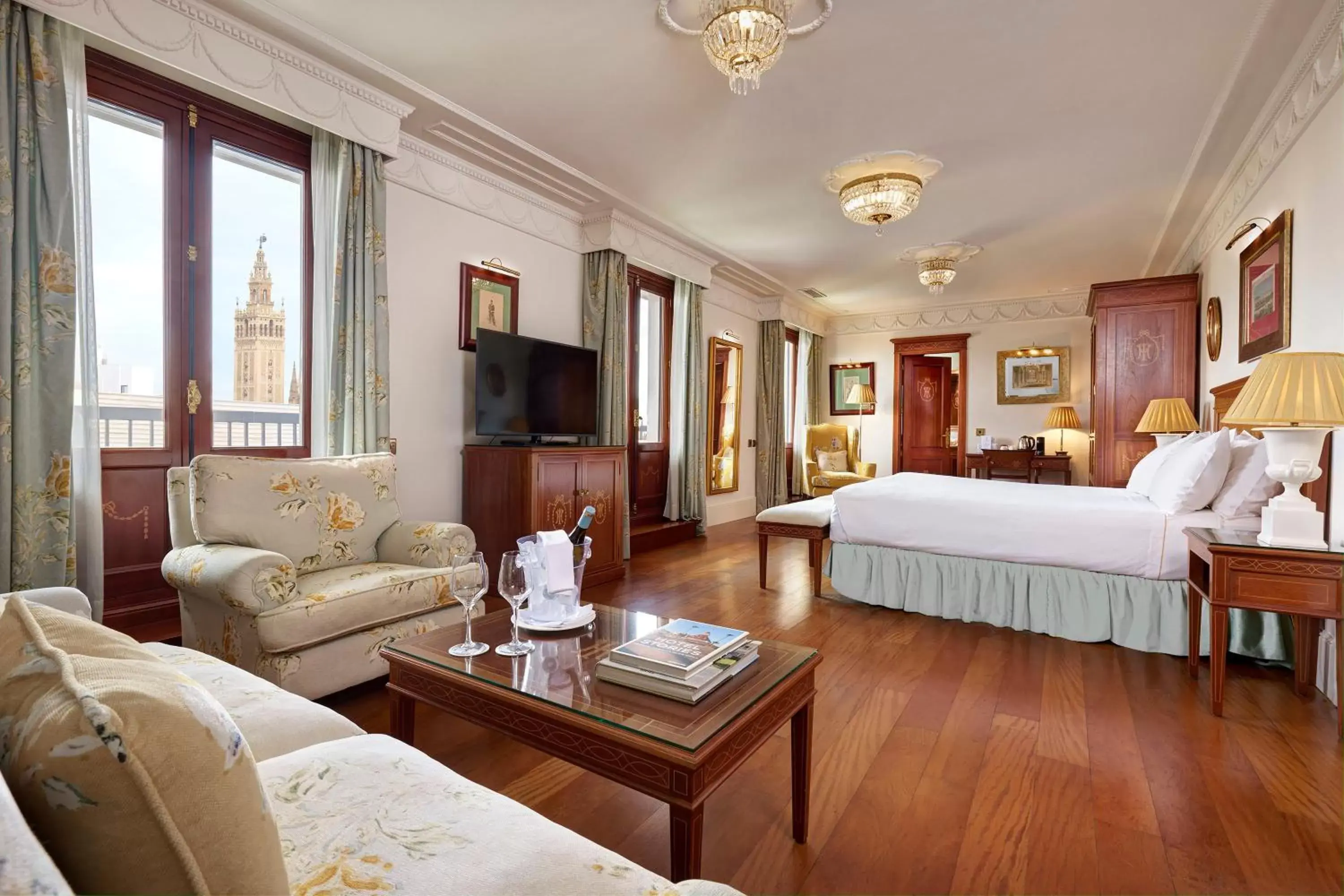 Bed in Hotel Inglaterra