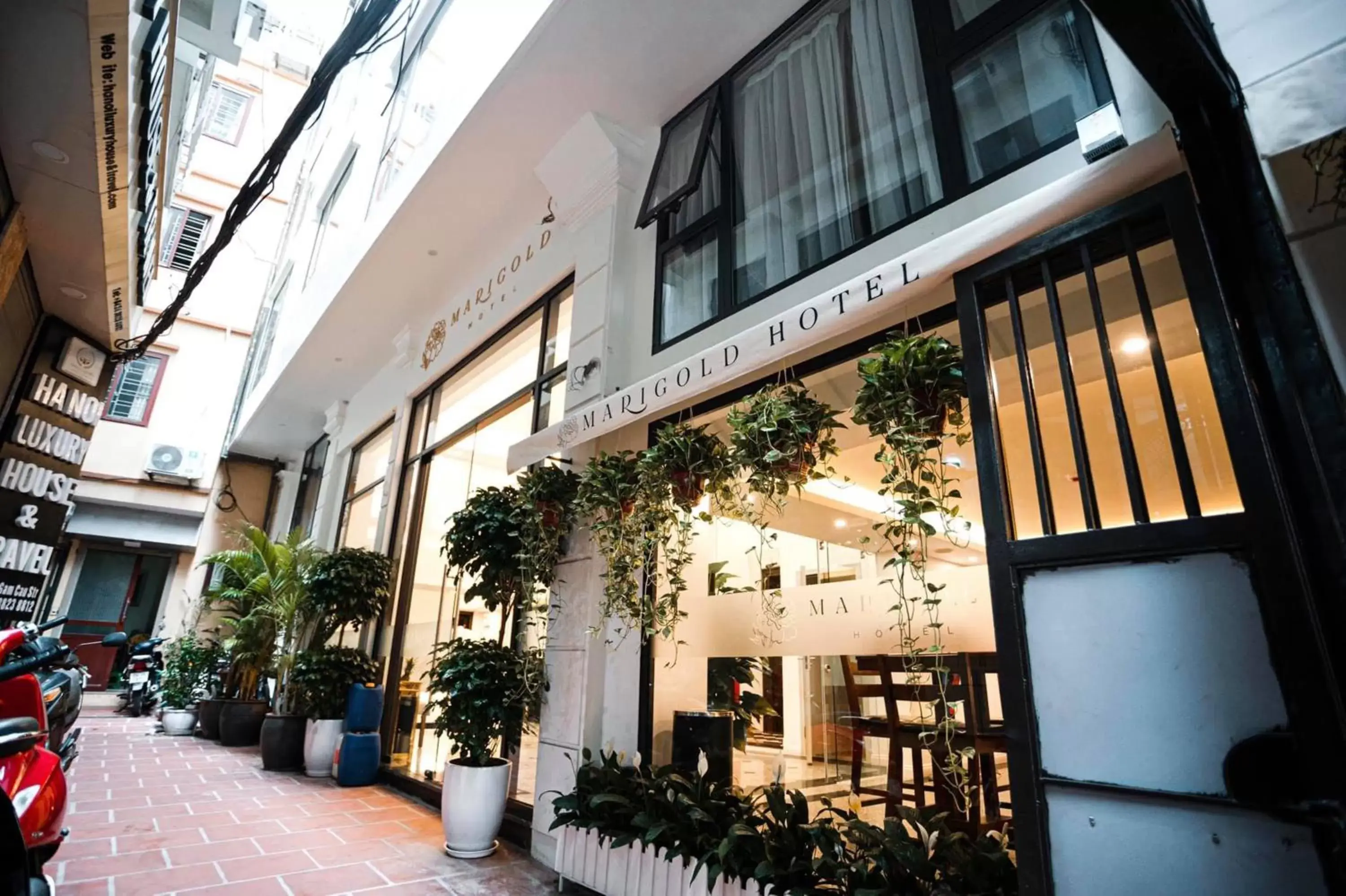 Property building in Marigold Hotel Hanoi Property building in Marigold Hotel Hanoi