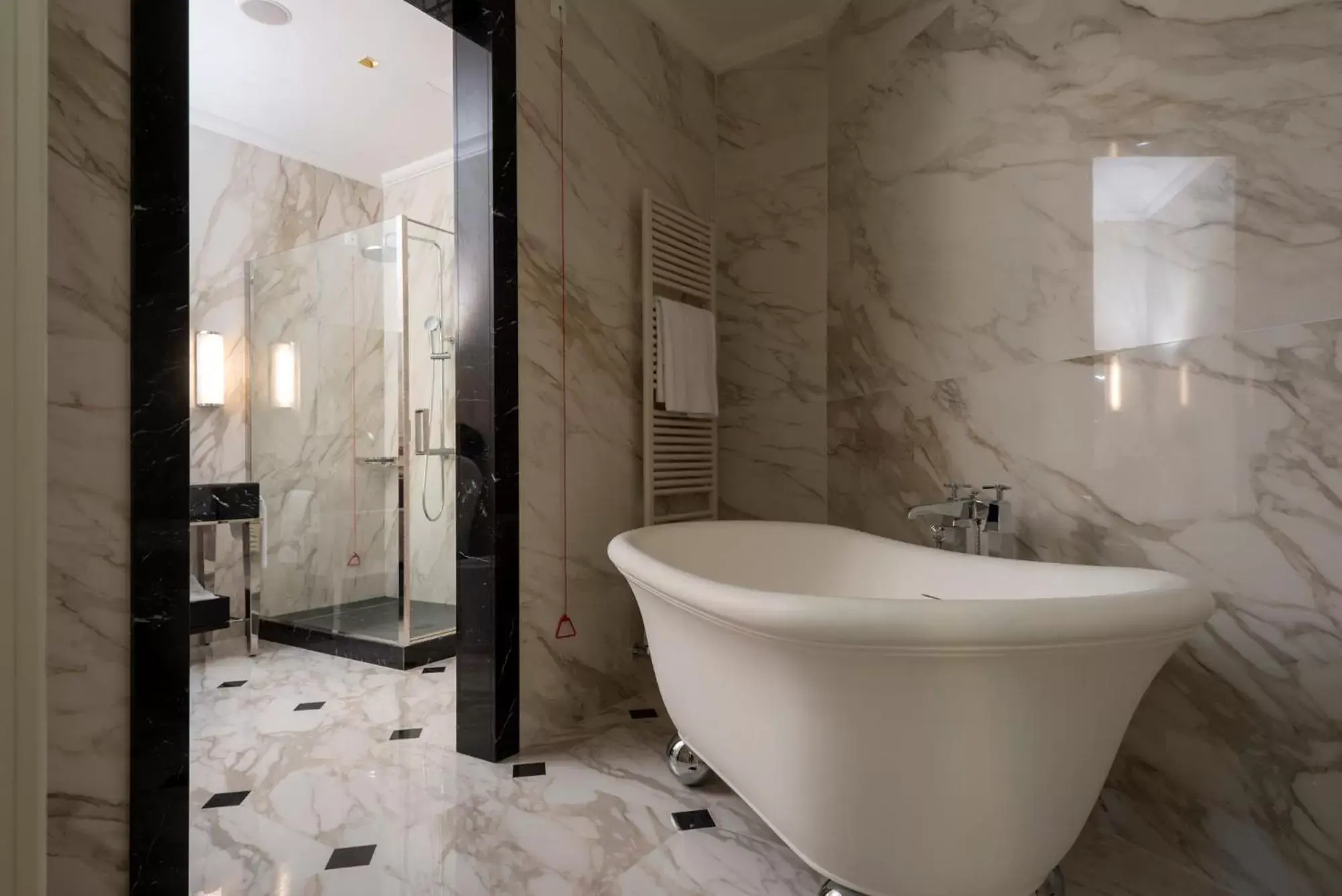 Shower, Bathroom in Grand Hotel Castrocaro Longlife Formula