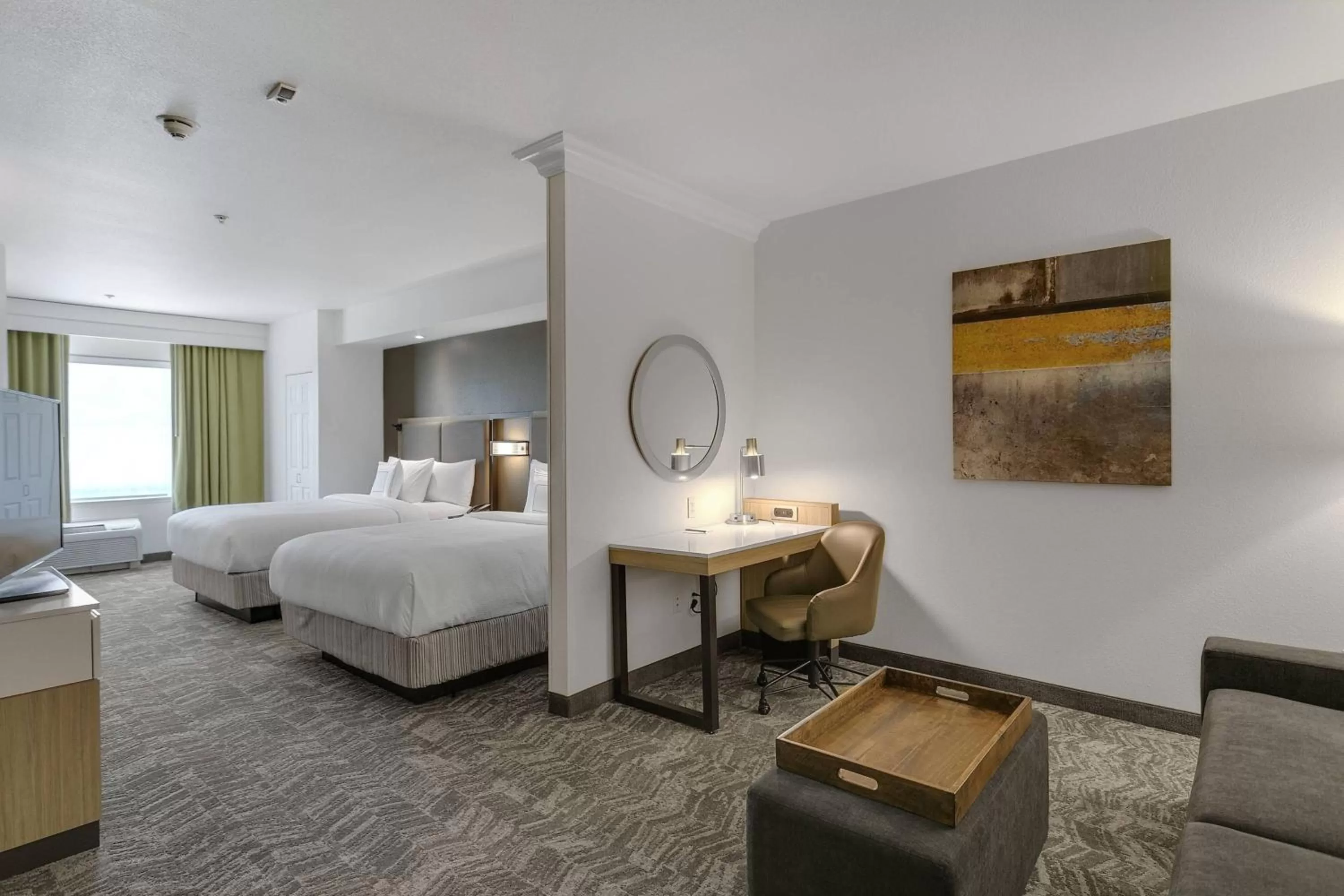 Living room, Bed in SpringHill Suites by Marriott Sacramento Natomas