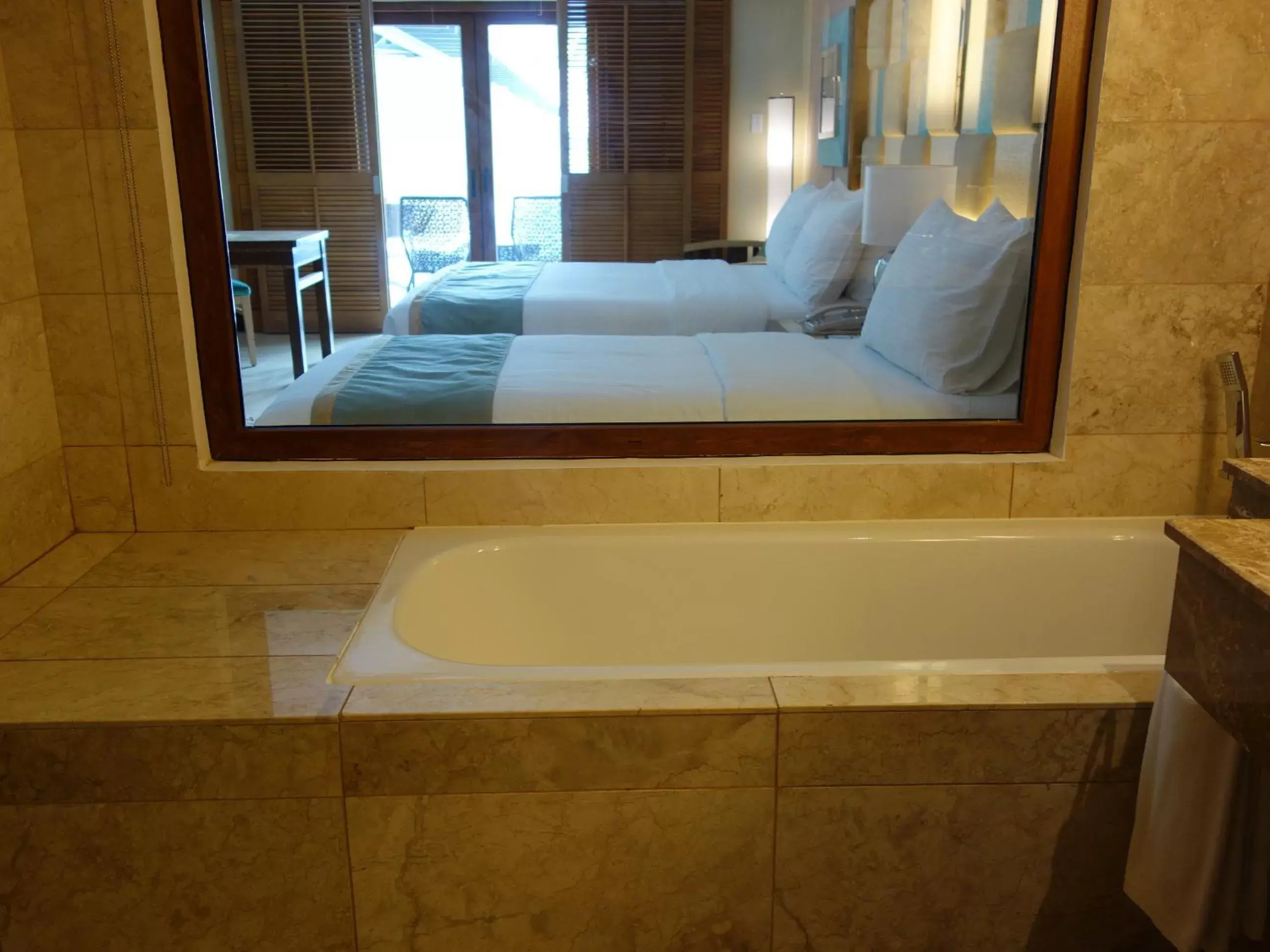 Bathroom in Henann Resort Alona Beach