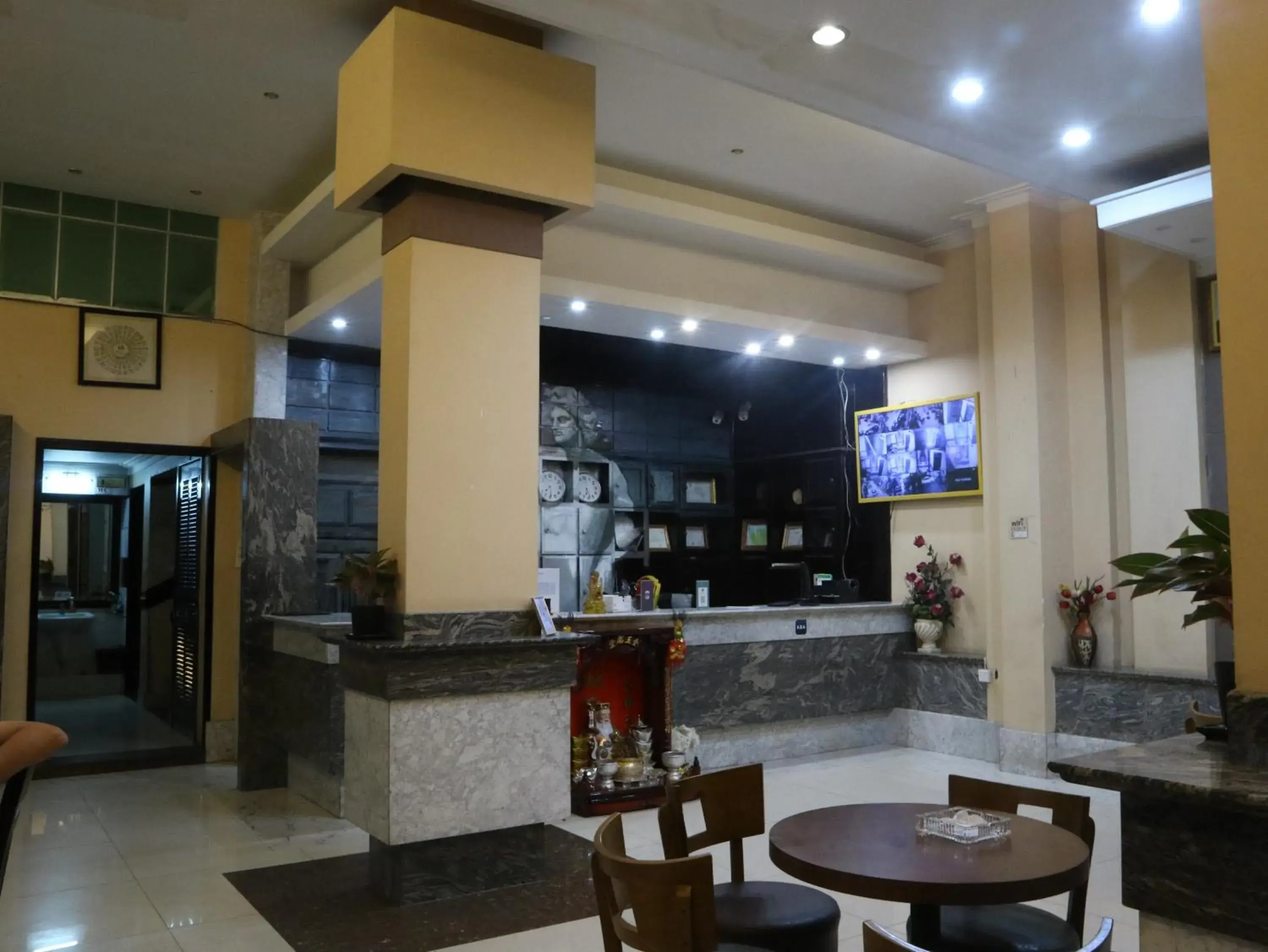 Lobby or reception in A1 Hotel (Aite-1)