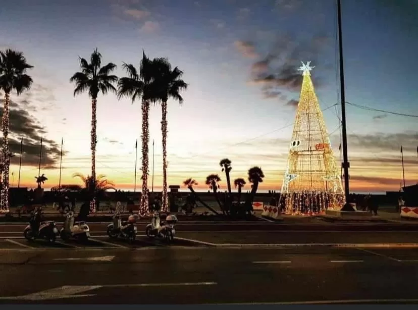 Sunset in Hotel Nice