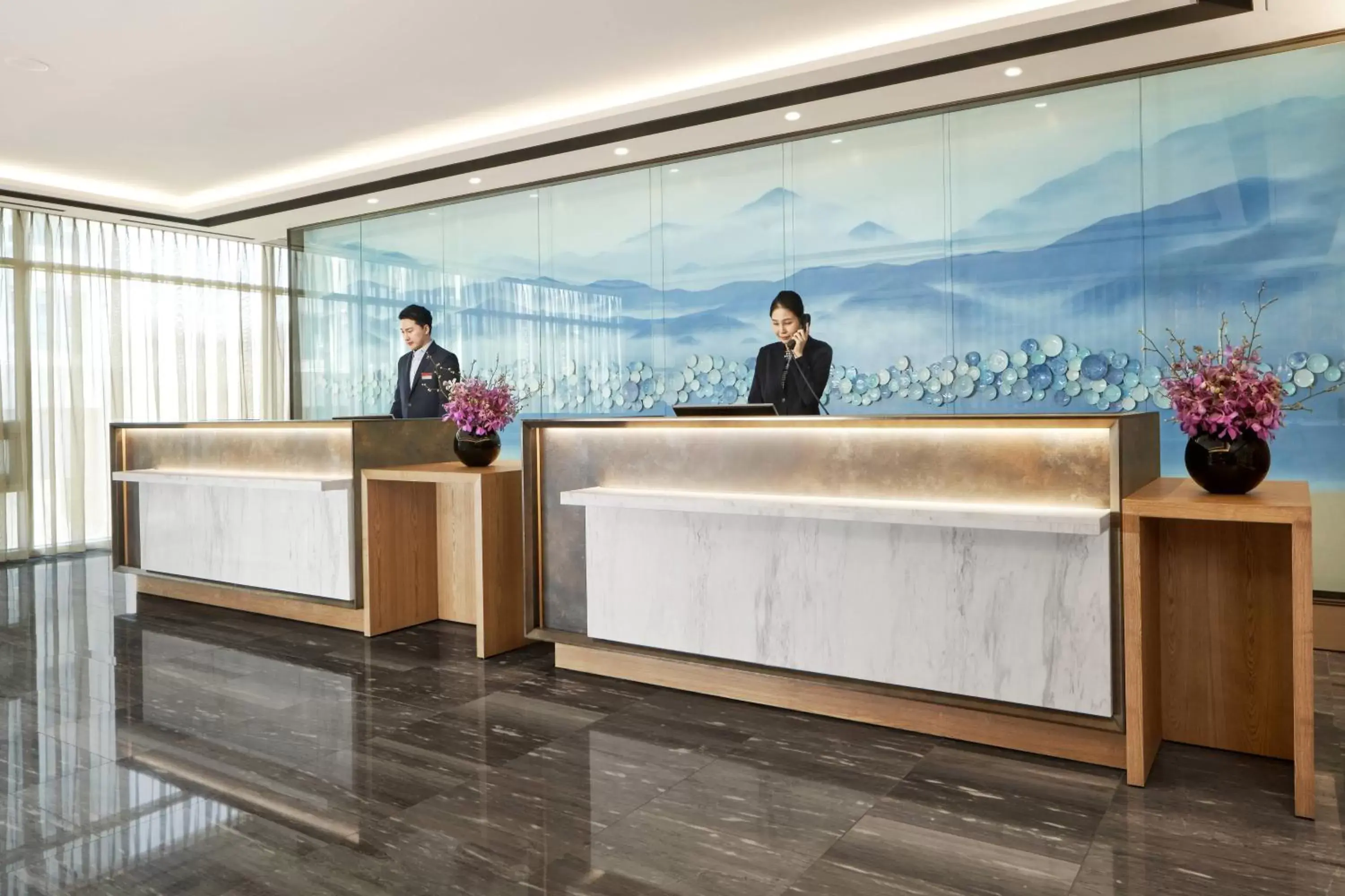 Lobby or reception, Lobby/Reception in Daegu Marriott Hotel