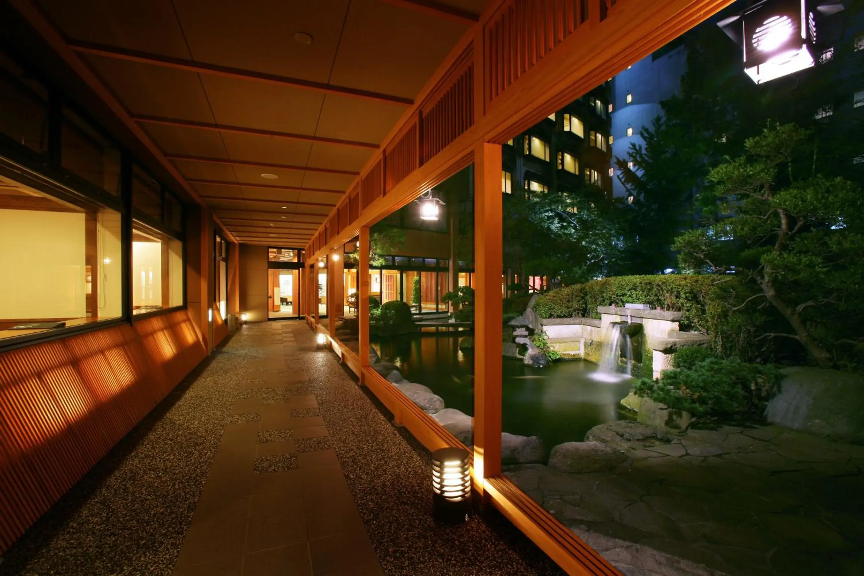 Garden in Takinoyu Hotel