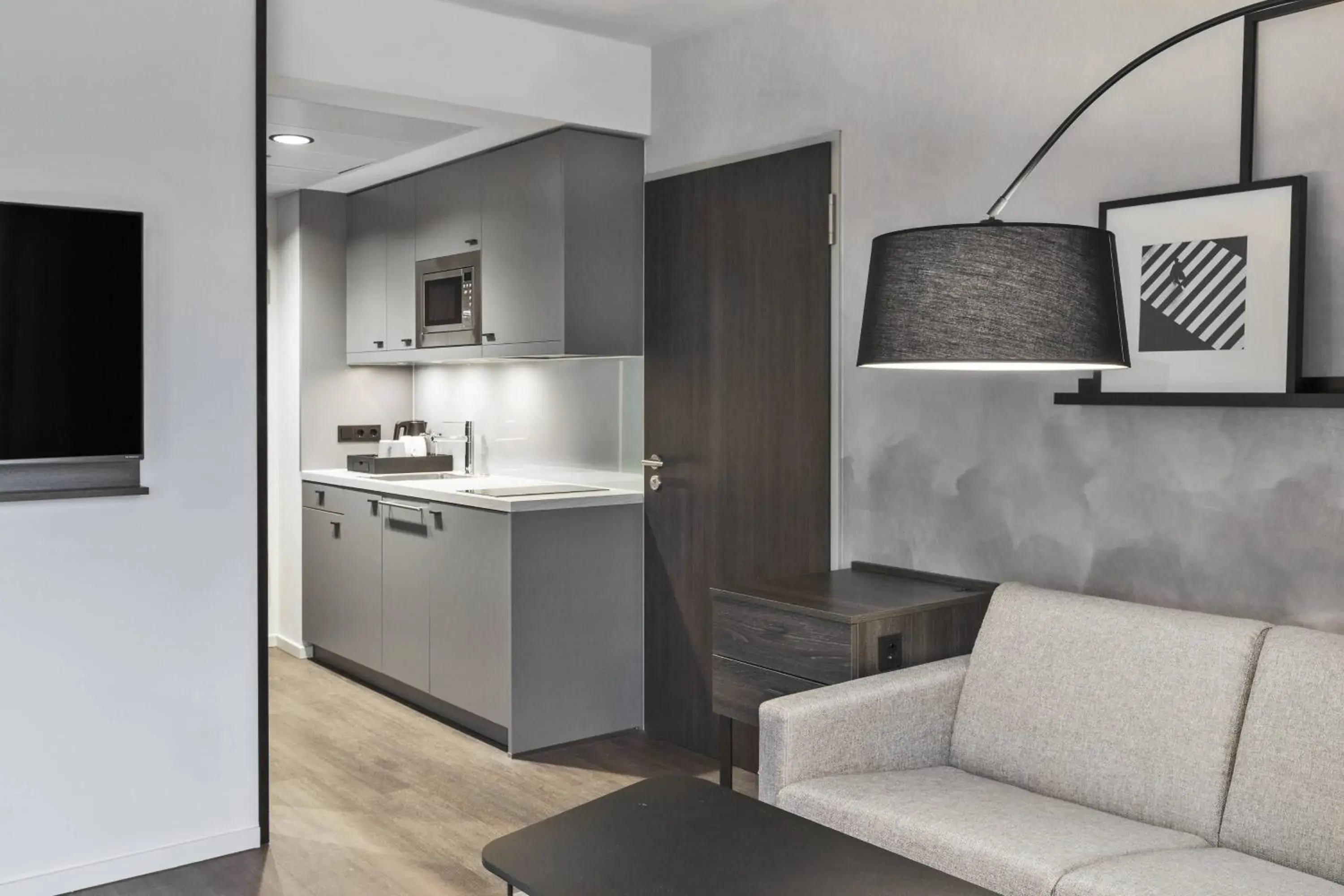 Kitchen or kitchenette, Kitchen/Kitchenette in Residence Inn by Marriott Munich Ostbahnhof