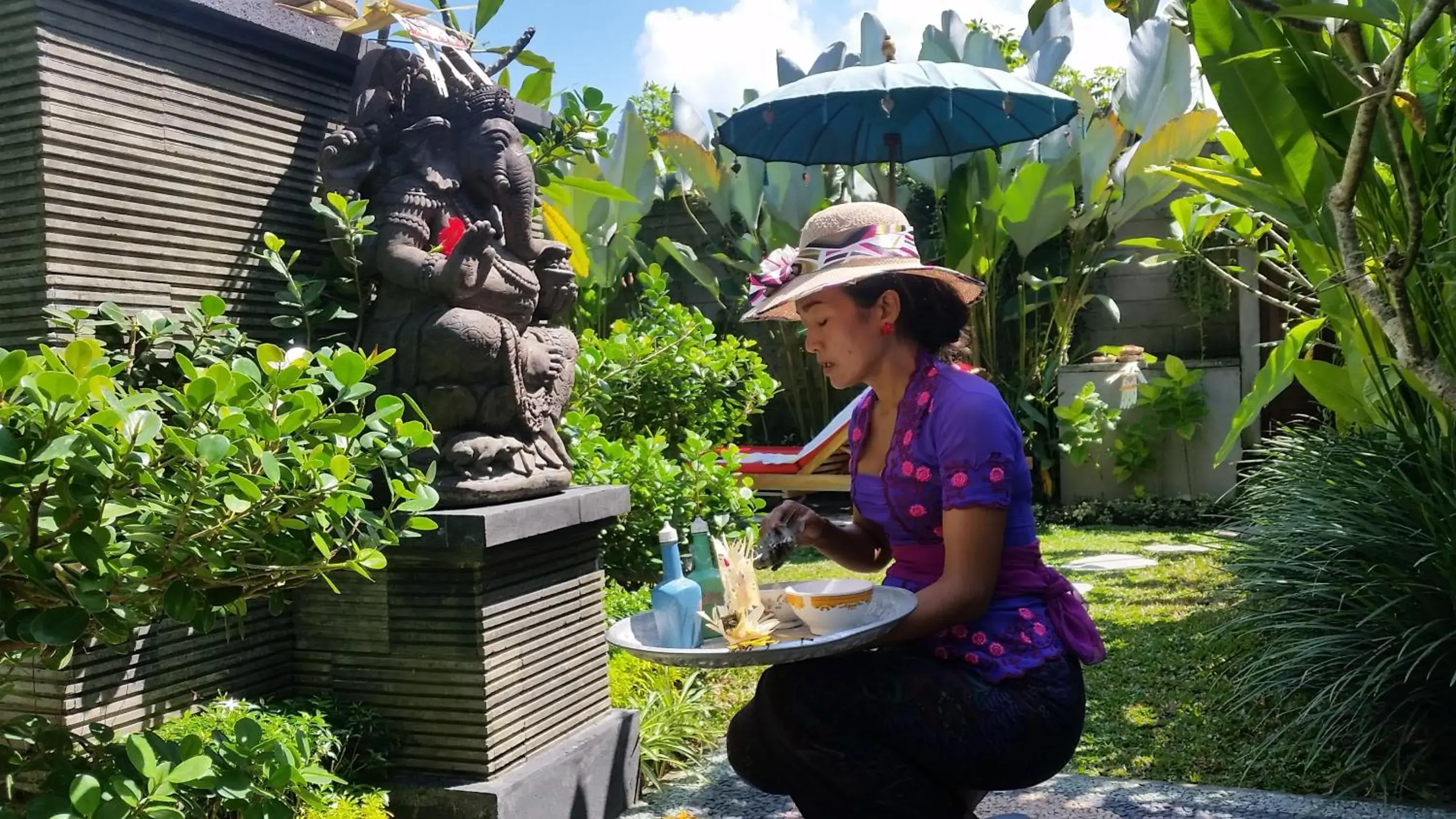 Family in Ubud Paradise Villa