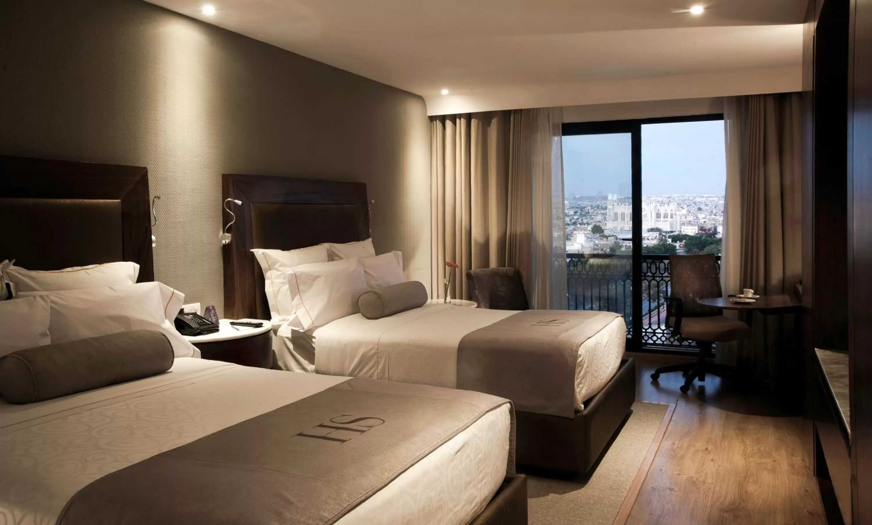 Photo of the whole room, Bed in HS HOTSSON Hotel Leon