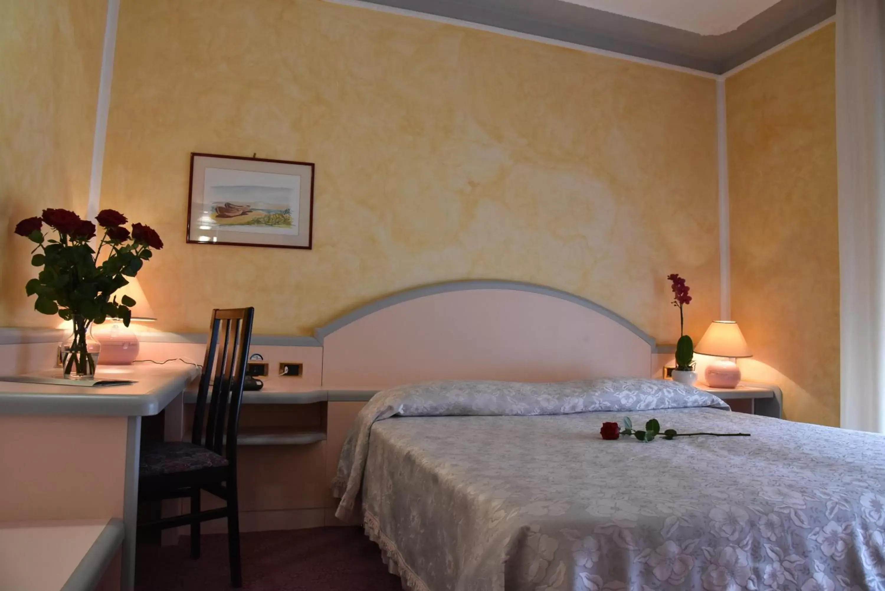 Bedroom, Bed in Hotel Grazia Deledda Bedroom, Bed in Hotel Grazia Deledda