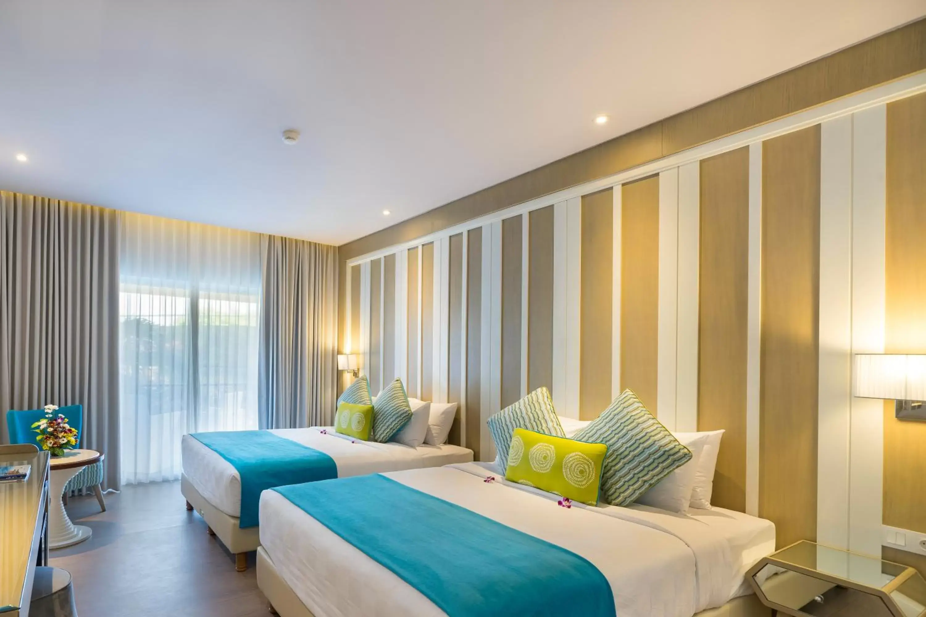 Bedroom, Bed in Grand Mirage Resort & Thalasso Bali