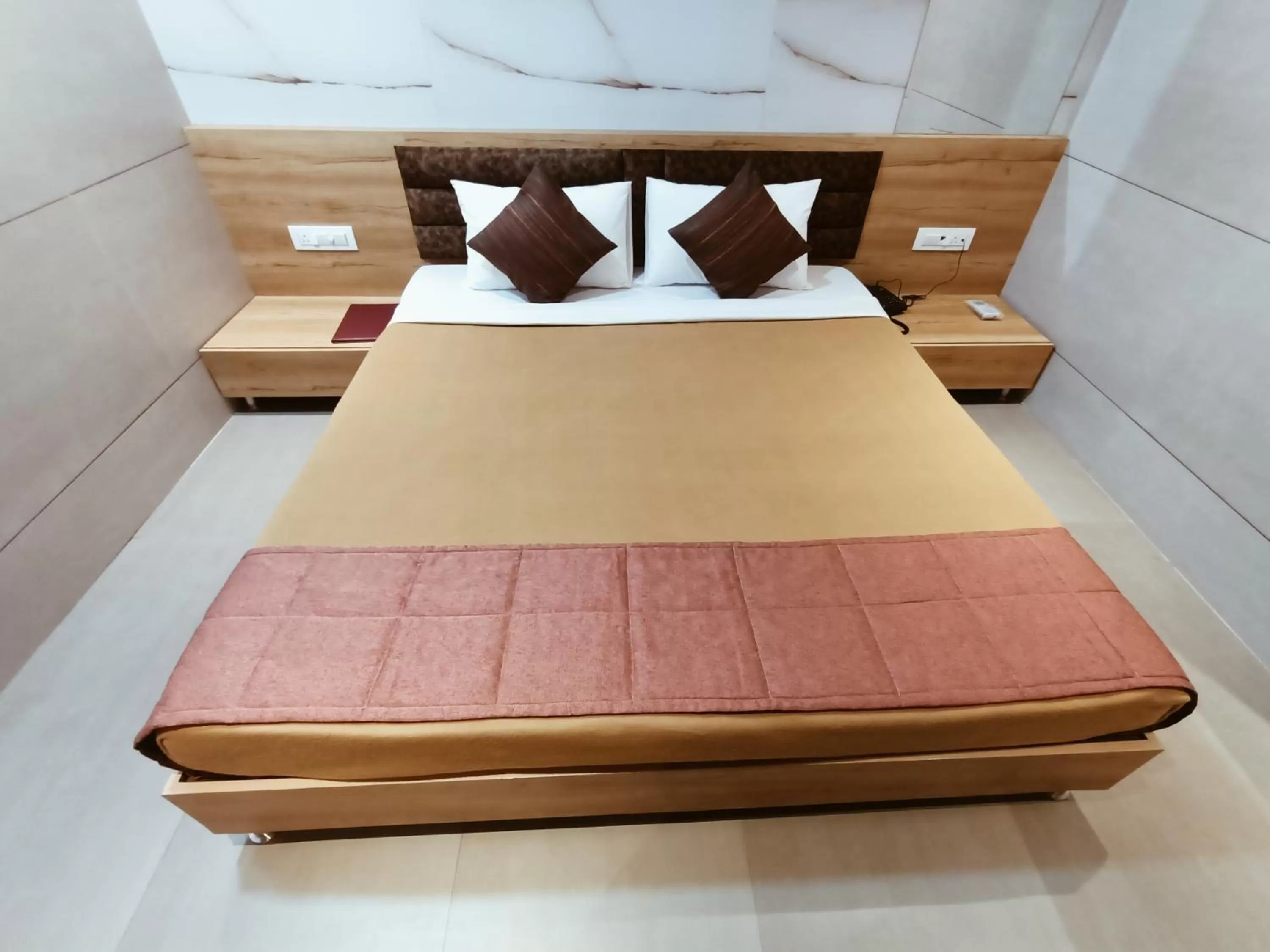 Bed in Hotel Prasad NX