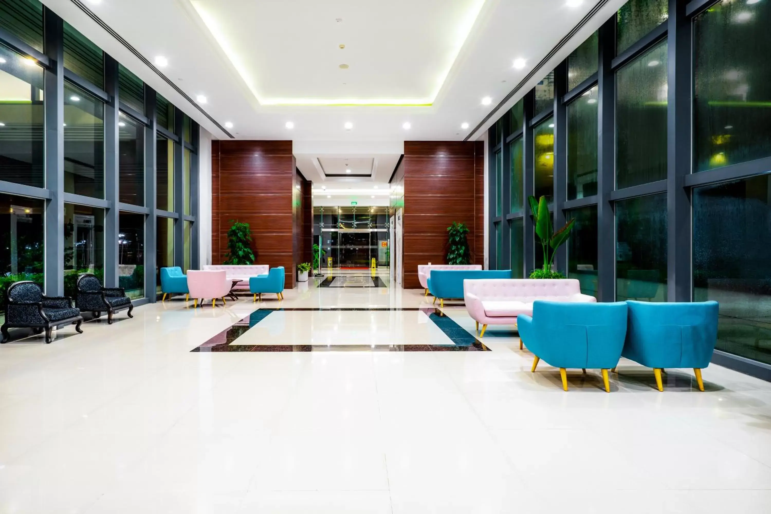 Seating area in Becamex Hotel New City