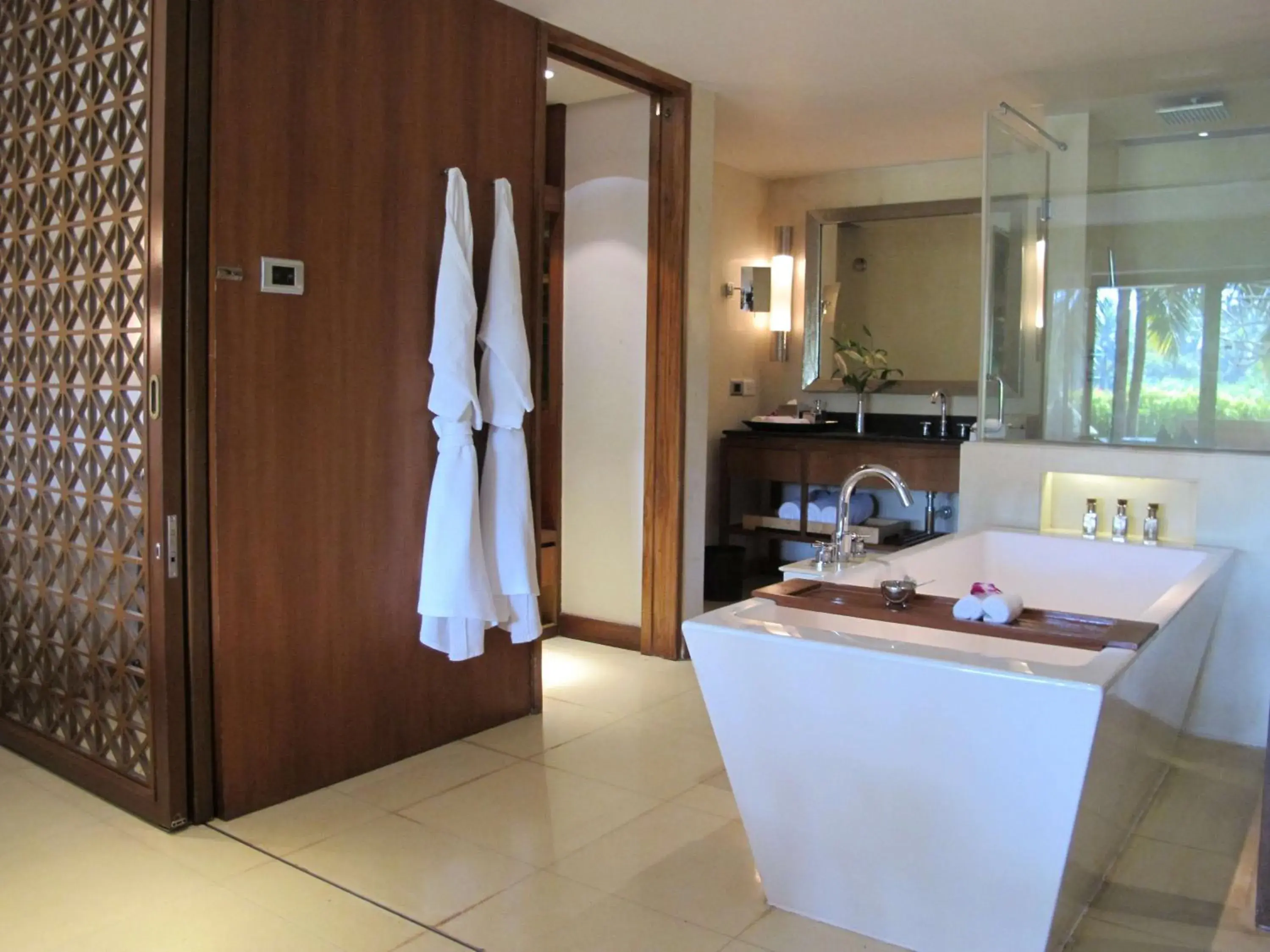 Bathroom in Alila Diwa Goa - A Hyatt Brand