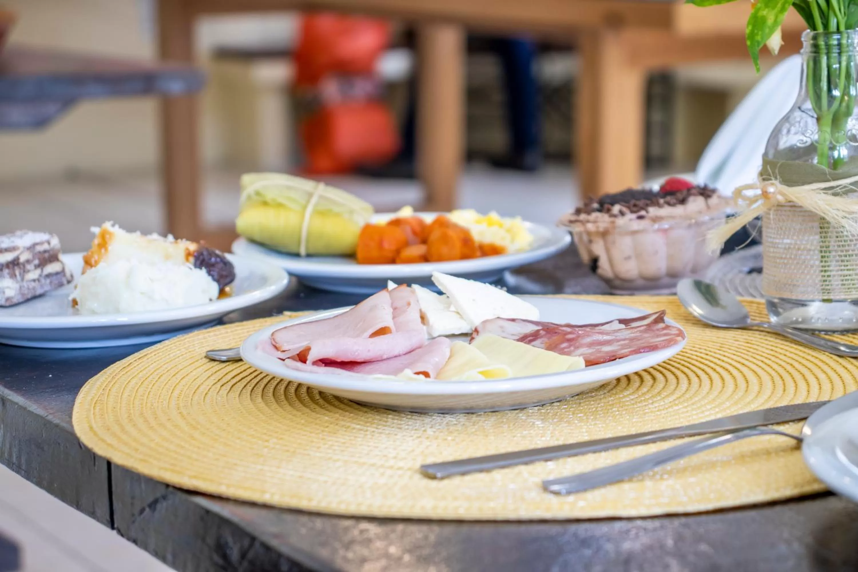 Breakfast in Green Village Hotel