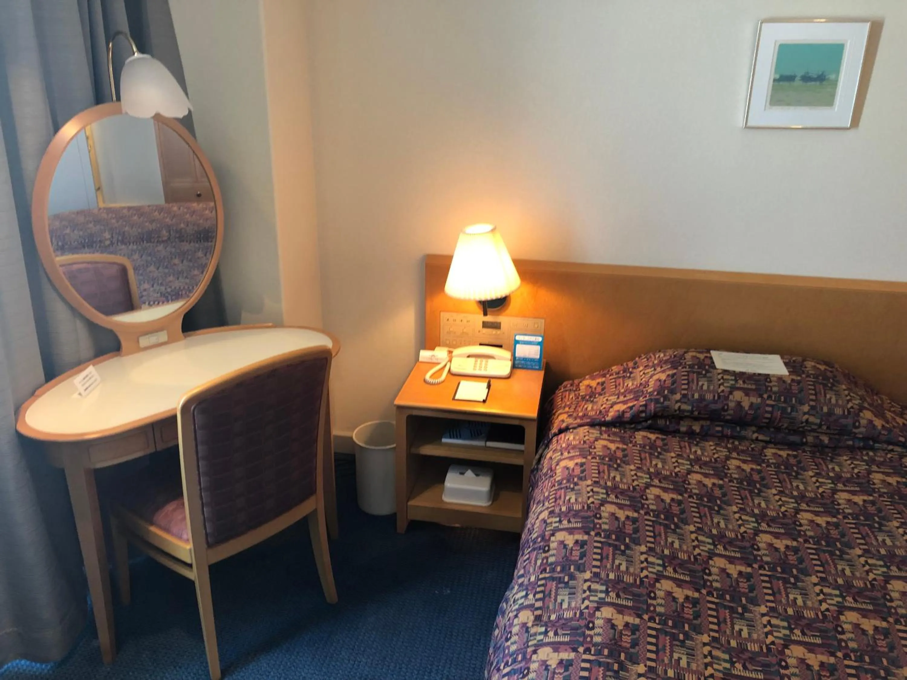 Living room, Bed in Kushiro Prince Hotel