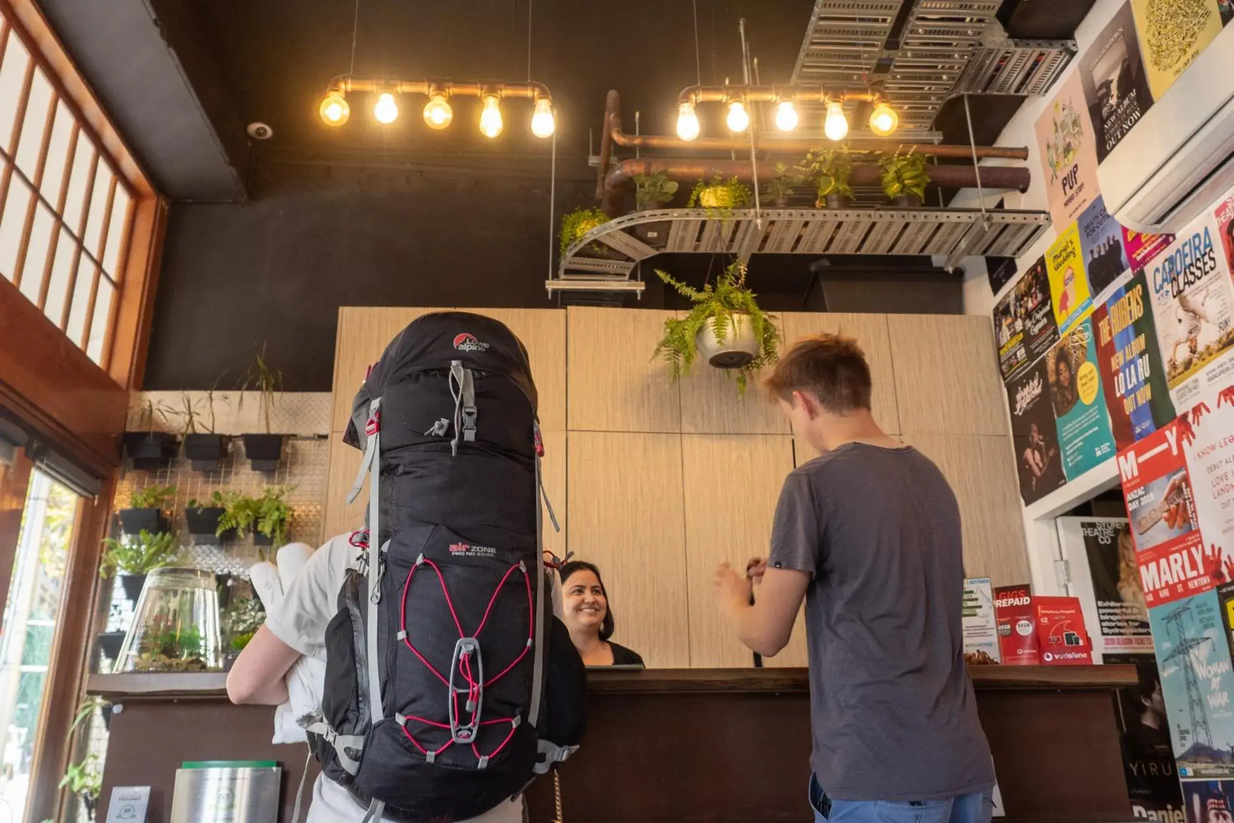 Lobby or reception in Big Backpackers Hostel Lobby or reception in Big Backpackers Hostel
