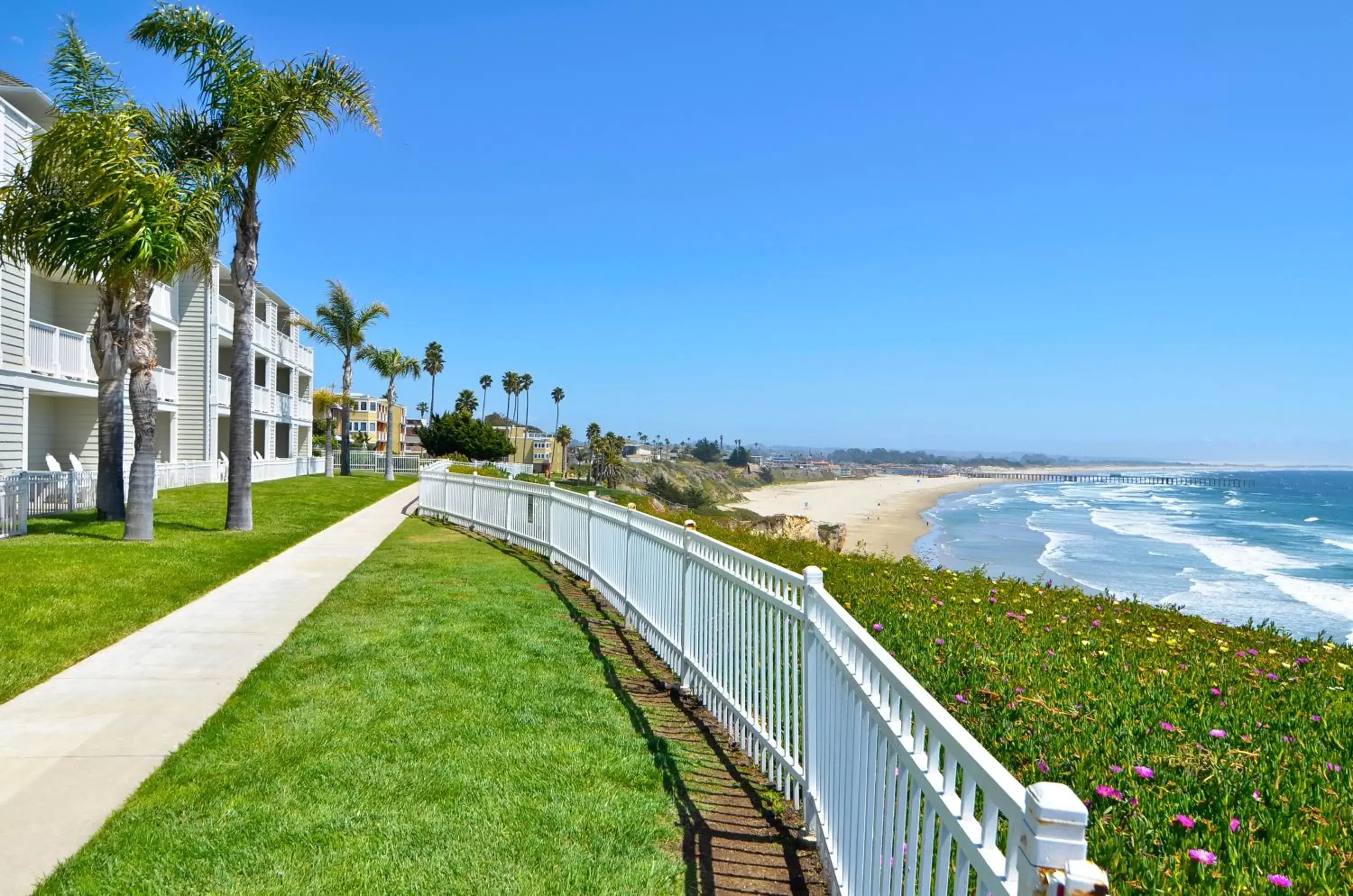 Beach in Pismo Lighthouse Suites