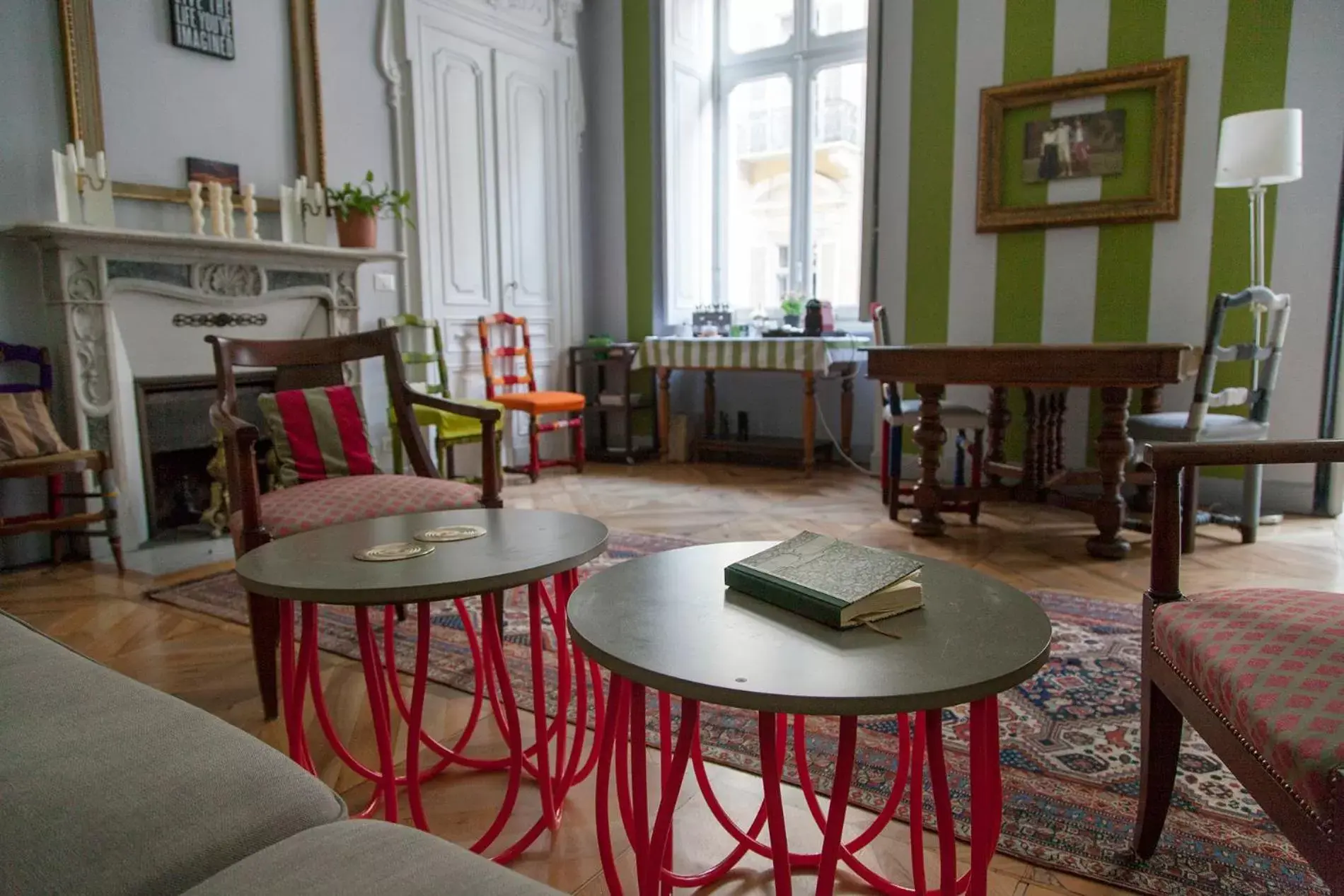 Living room, Restaurant/Places to Eat in Palazzo Bellini