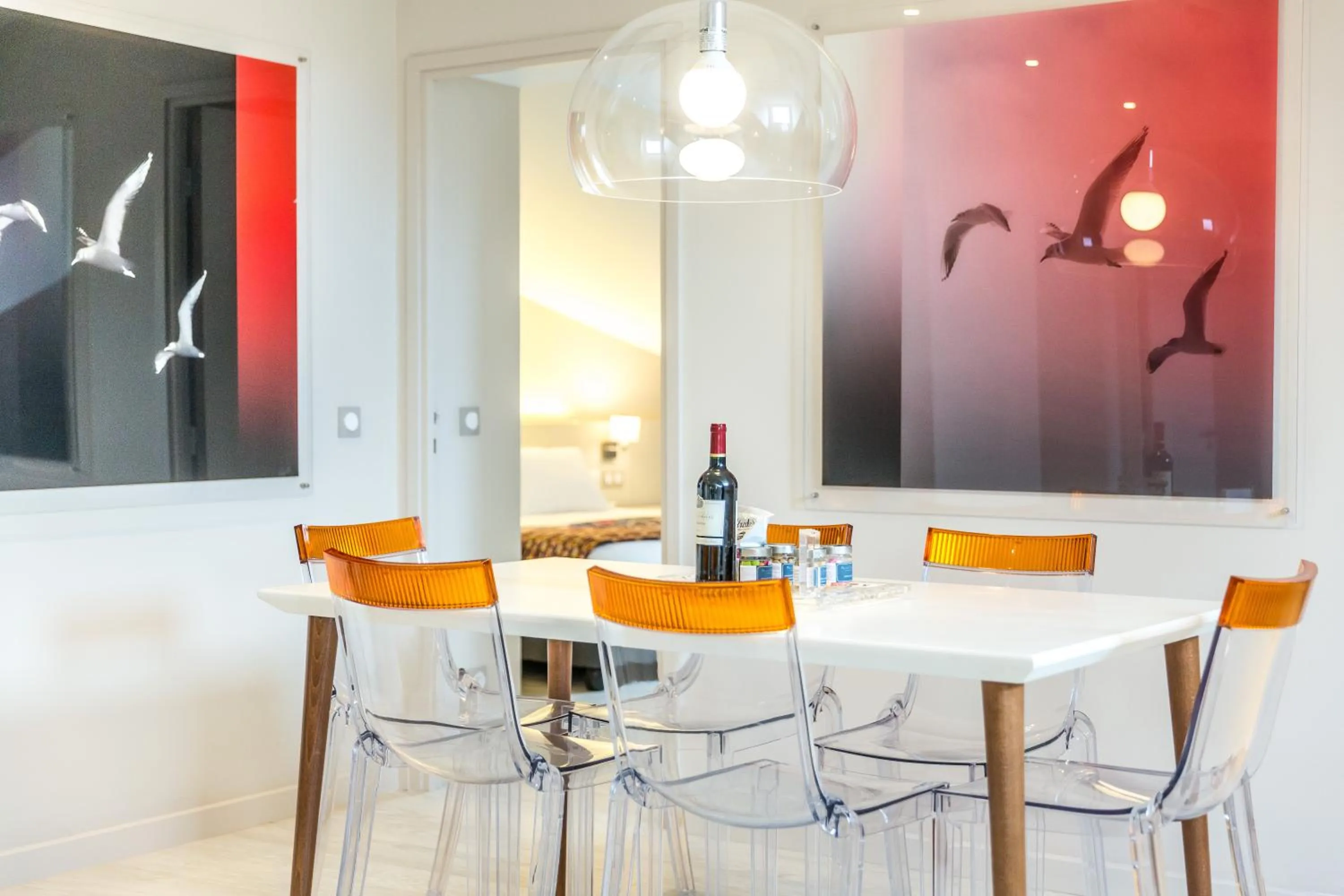 Dining area in Palais Saleya Boutique Hôtel