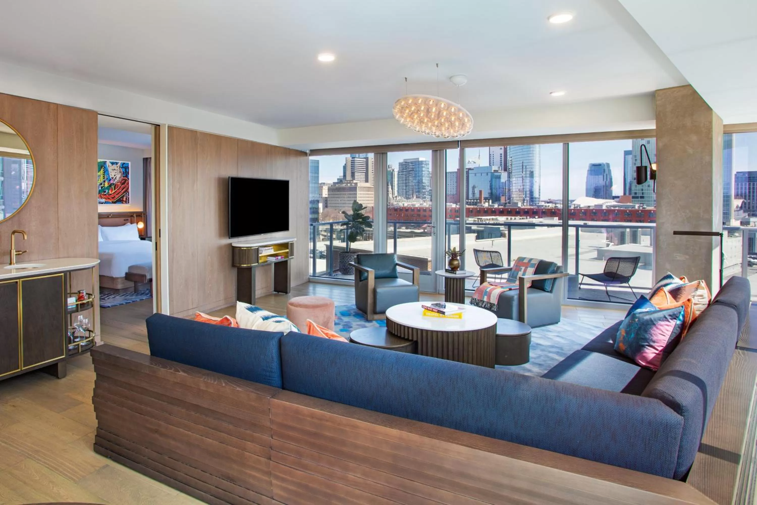 Living room in W Nashville