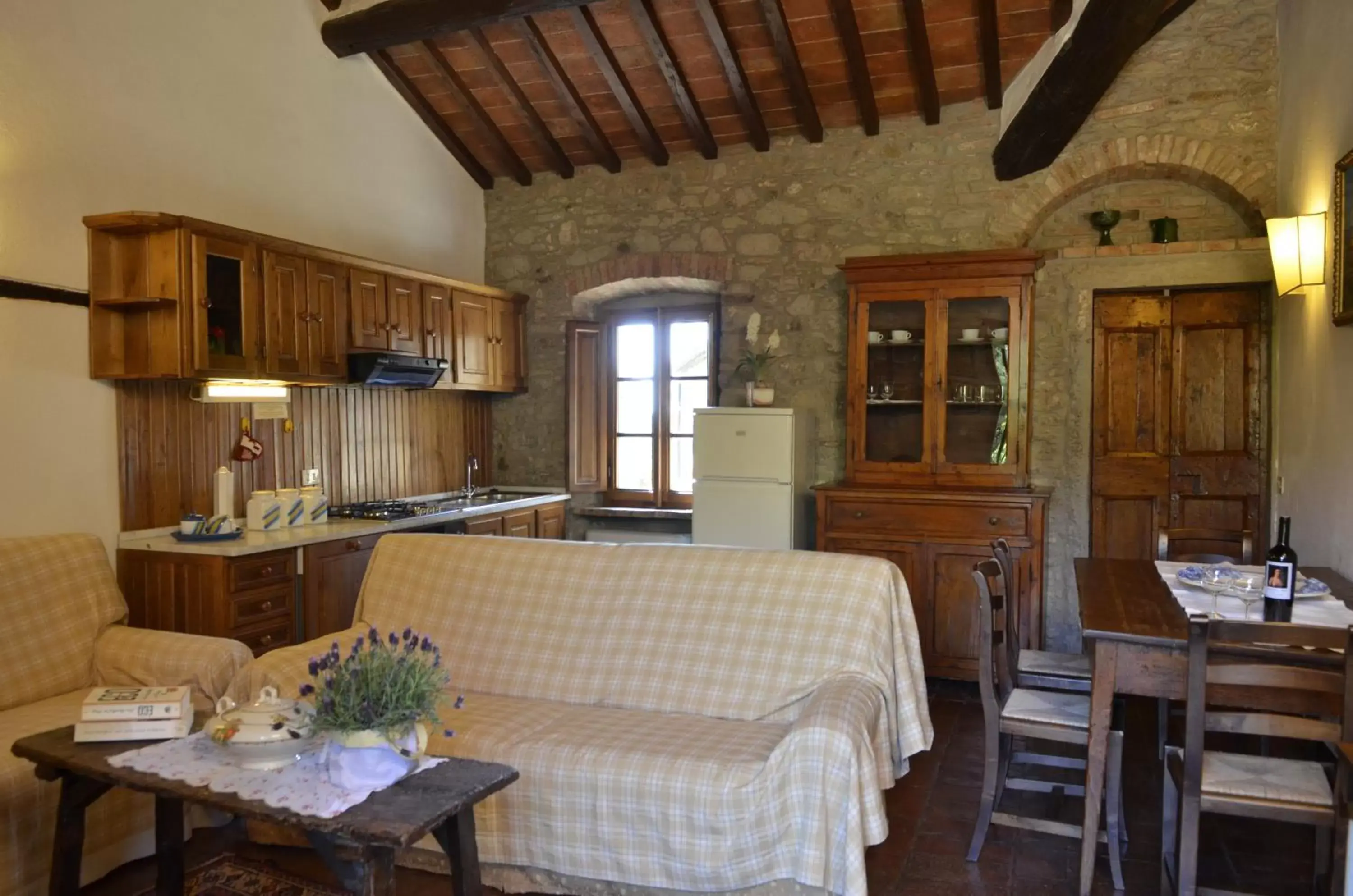 Living room, Dining Area in Residence Il Casale